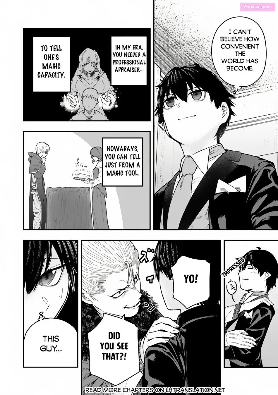 Gomi Ika da to Tsuihousareta Shounin, Jitsu wa Zensei Kenja Desu ~ Shijou Saikyou no Kenja, Sekai Saikou Hou no Gakuen ni Kayou Zinmanga X Chapter 2.2 Page 16