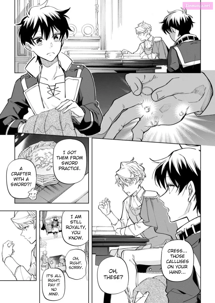Isekai Craft Gurashi: Jiyuu Kimama na Seisan Shoku no Honobono Slow Life Zinmanga X Chapter 29 Page 9