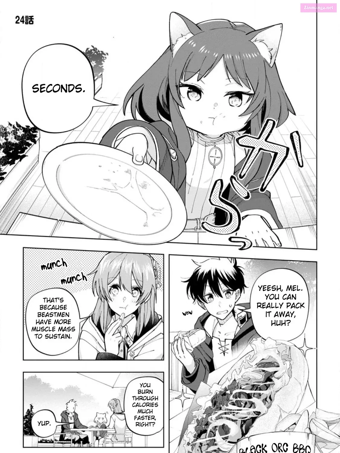 Isekai Craft Gurashi: Jiyuu Kimama na Seisan Shoku no Honobono Slow Life Zinmanga X Chapter 24 Page 1