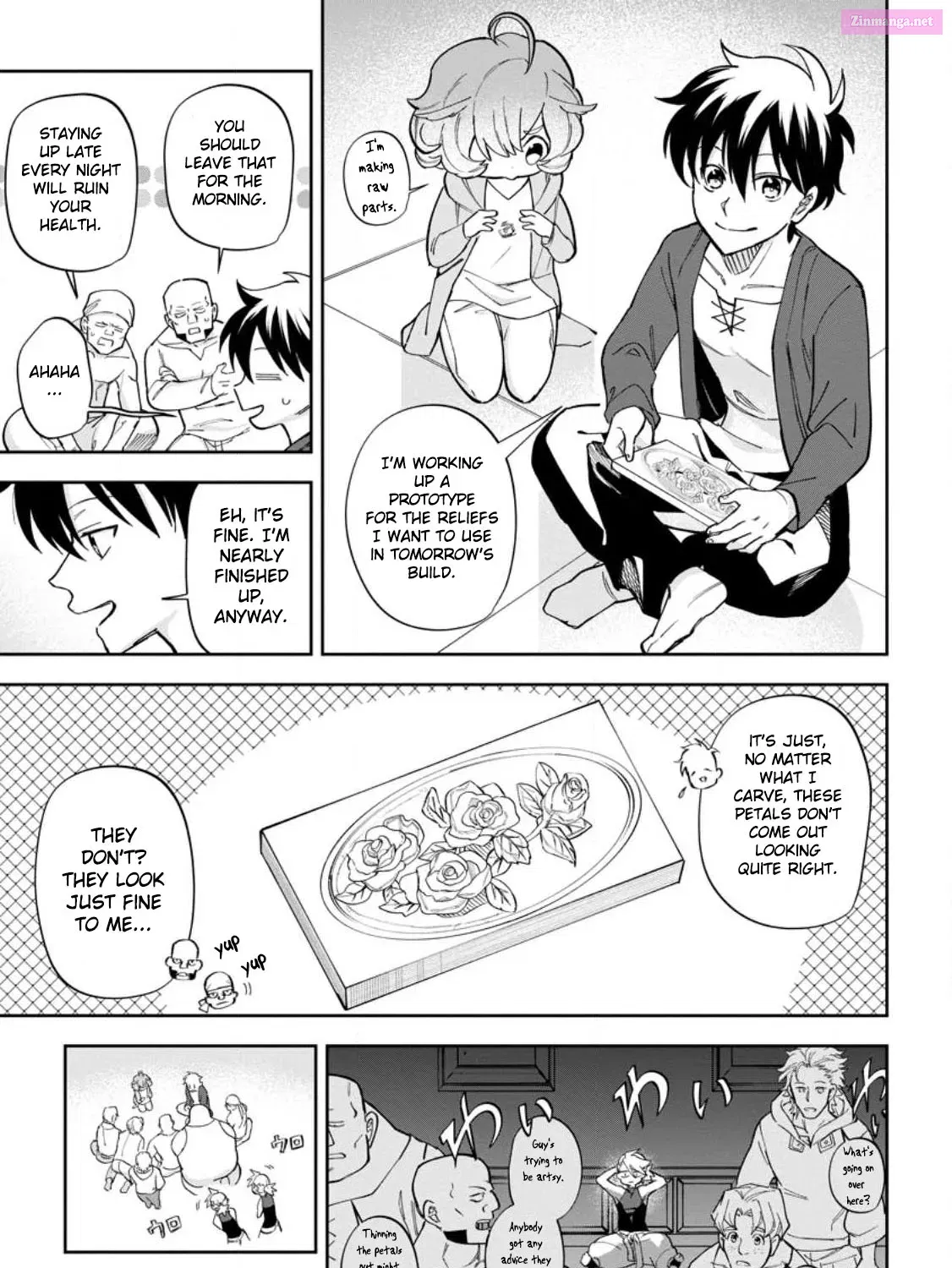 Isekai Craft Gurashi: Jiyuu Kimama na Seisan Shoku no Honobono Slow Life Zinmanga X Chapter 14 Page 21