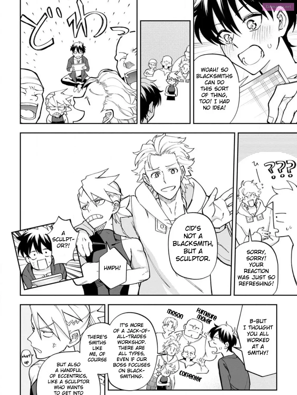 Isekai Craft Gurashi: Jiyuu Kimama na Seisan Shoku no Honobono Slow Life Zinmanga X Chapter 14 Page 27