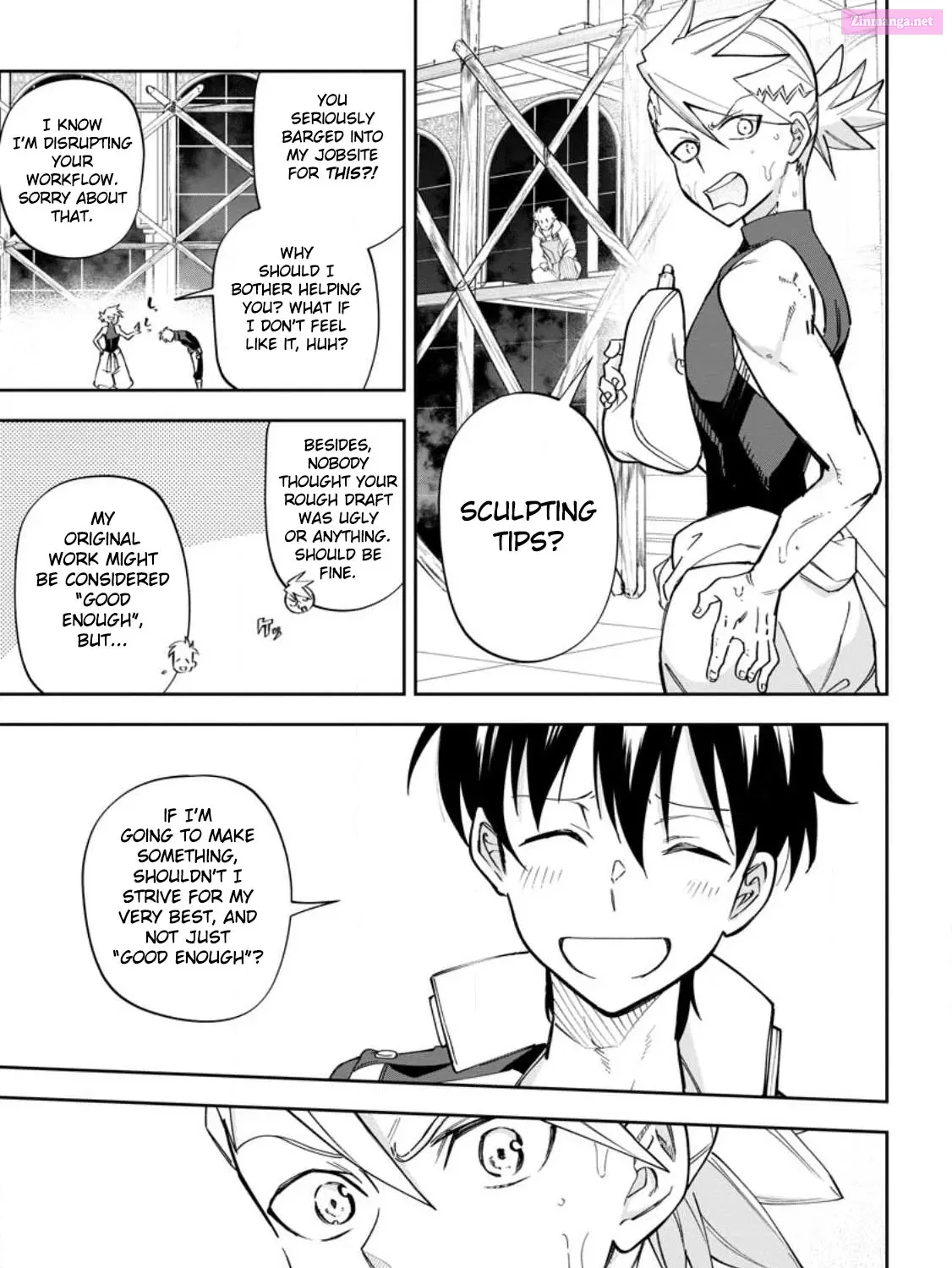 Isekai Craft Gurashi: Jiyuu Kimama na Seisan Shoku no Honobono Slow Life Zinmanga X Chapter 14 Page 37