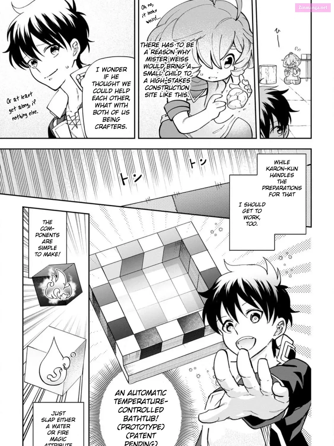 Isekai Craft Gurashi: Jiyuu Kimama na Seisan Shoku no Honobono Slow Life Zinmanga X Chapter 13 Page 53