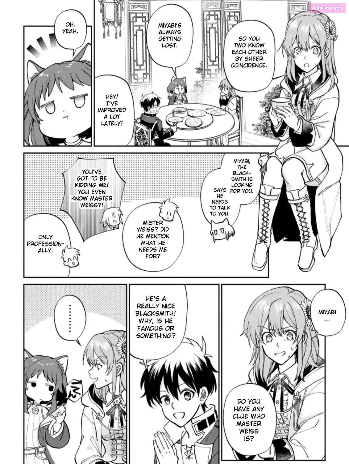 Isekai Craft Gurashi: Jiyuu Kimama na Seisan Shoku no Honobono Slow Life Zinmanga X Chapter 11 Page 55