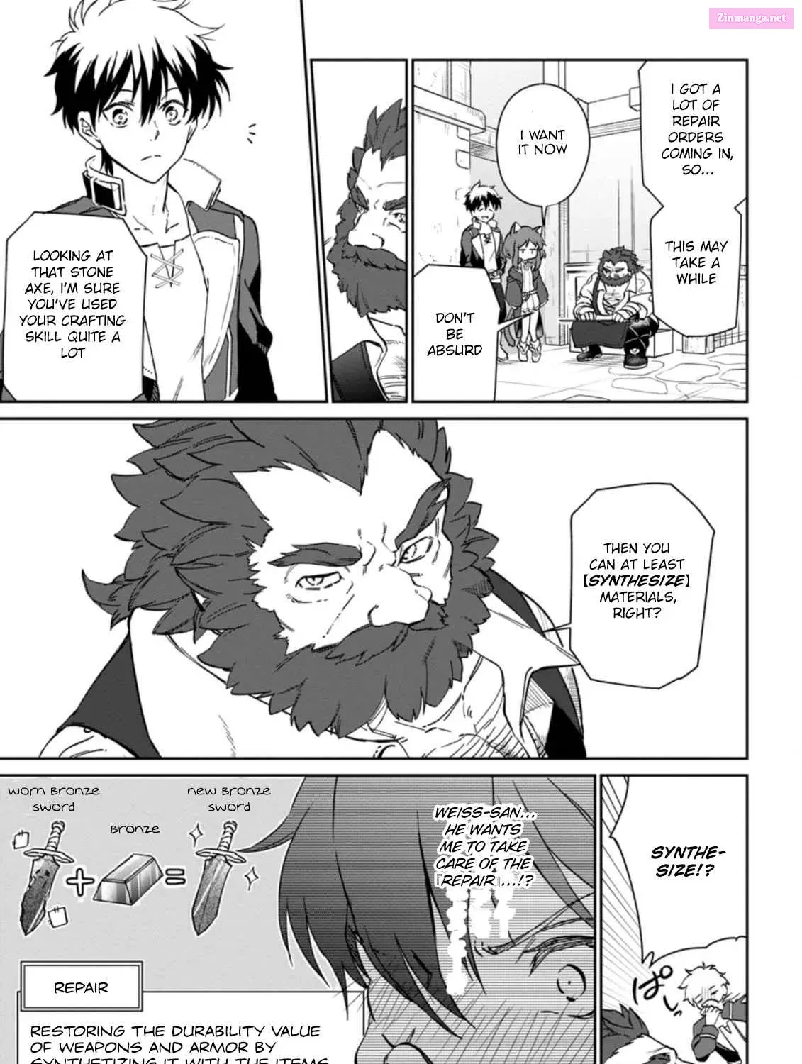 Isekai Craft Gurashi: Jiyuu Kimama na Seisan Shoku no Honobono Slow Life Zinmanga X Chapter 8.2 Page 15