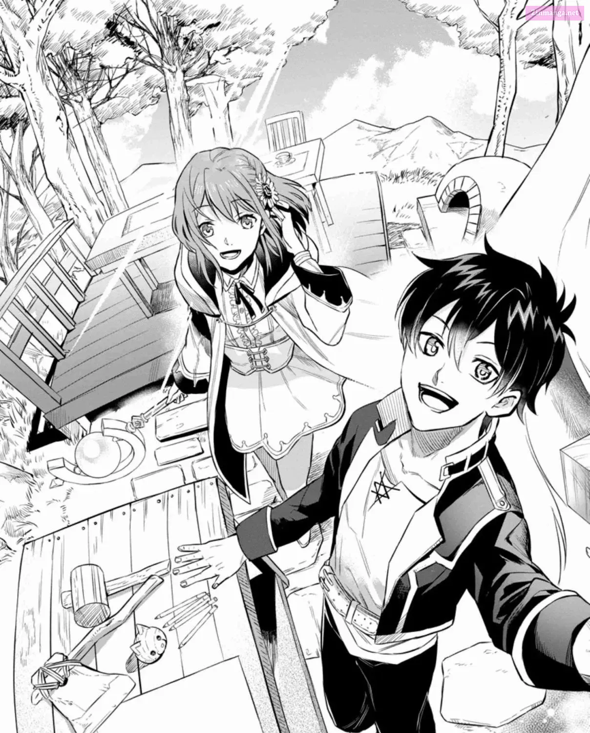 Isekai Craft Gurashi: Jiyuu Kimama na Seisan Shoku no Honobono Slow Life Zinmanga X Chapter 1 Page 5