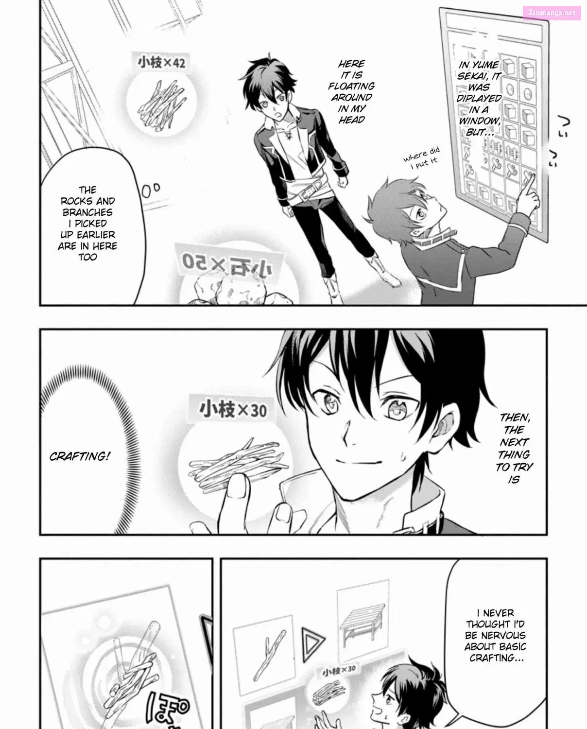 Isekai Craft Gurashi: Jiyuu Kimama na Seisan Shoku no Honobono Slow Life Zinmanga X Chapter 1 Page 43