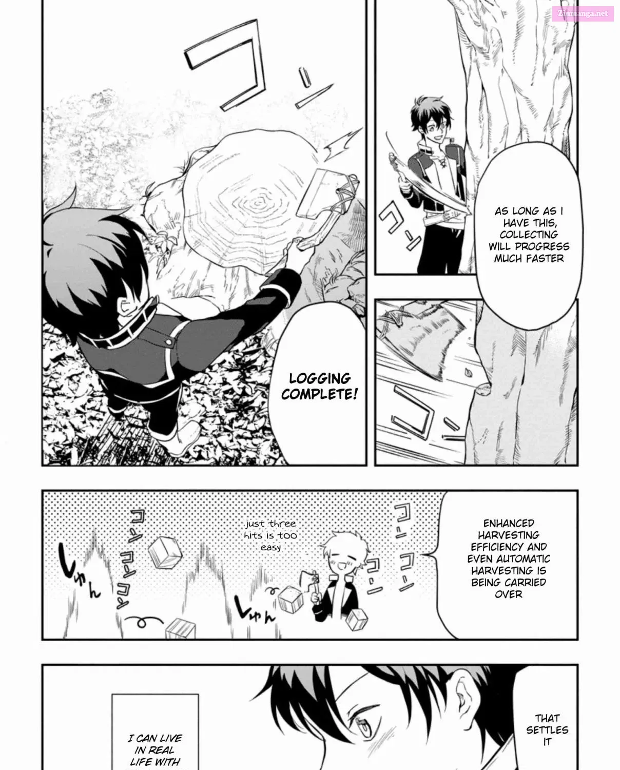 Isekai Craft Gurashi: Jiyuu Kimama na Seisan Shoku no Honobono Slow Life Zinmanga X Chapter 1 Page 49