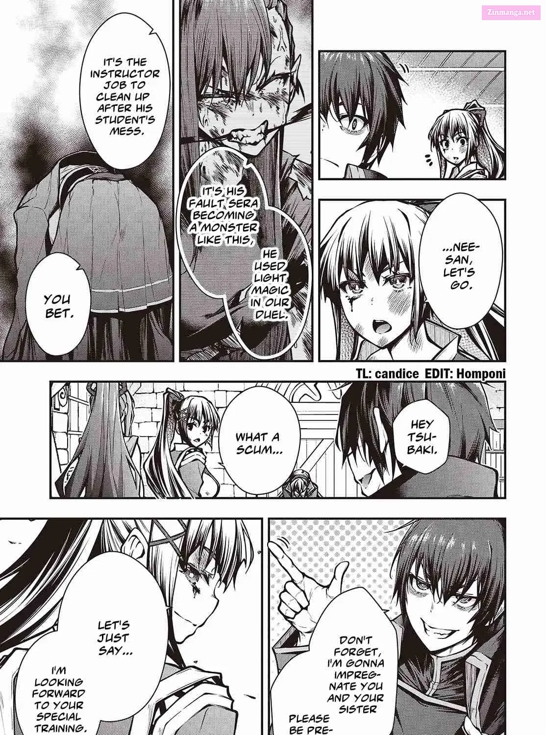 Ouritsu Majutsu Gakuin No Kichiku Koushi Zinmanga X Chapter 10 Page 7