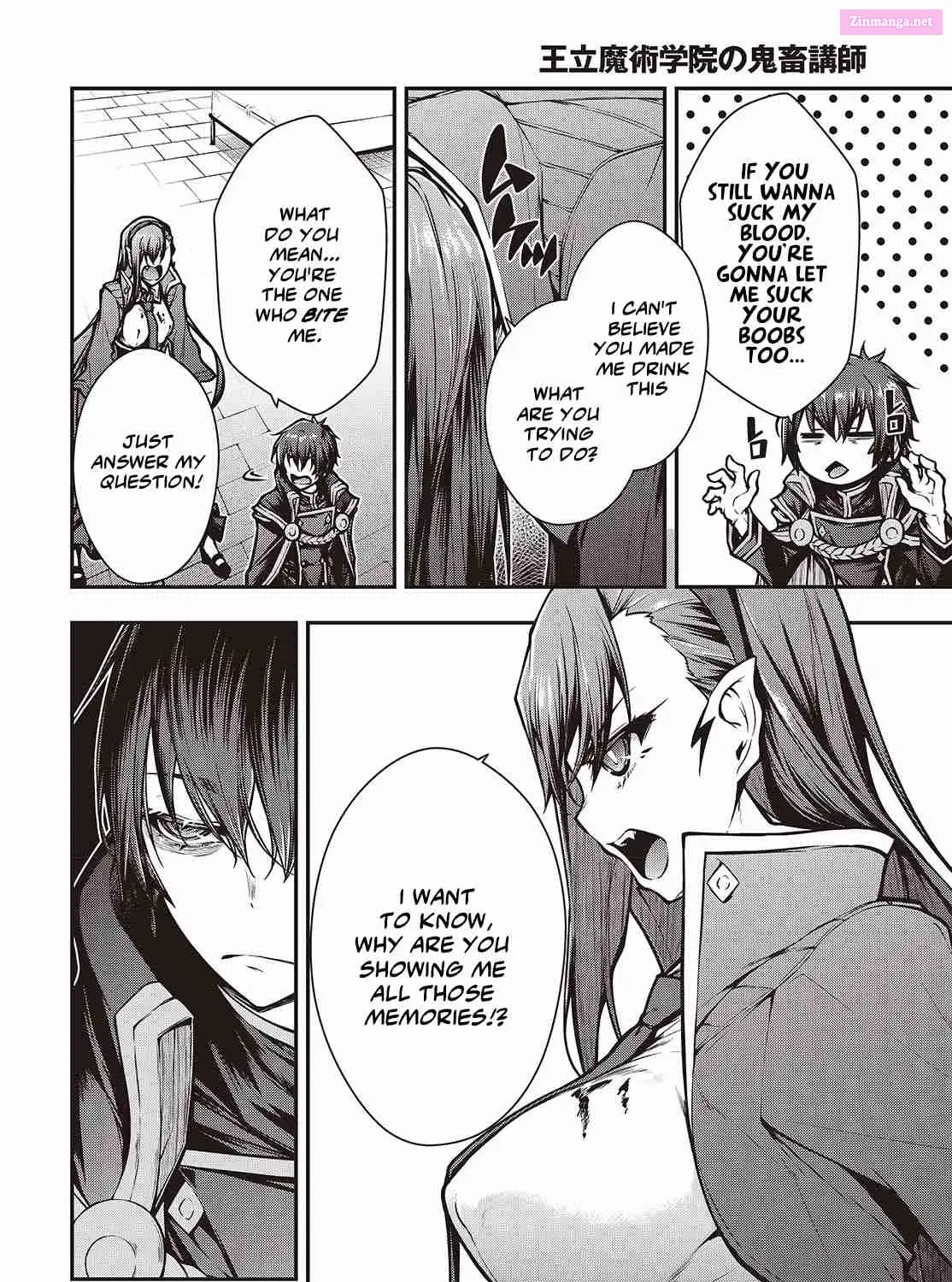Ouritsu Majutsu Gakuin No Kichiku Koushi Zinmanga X Chapter 10 Page 37