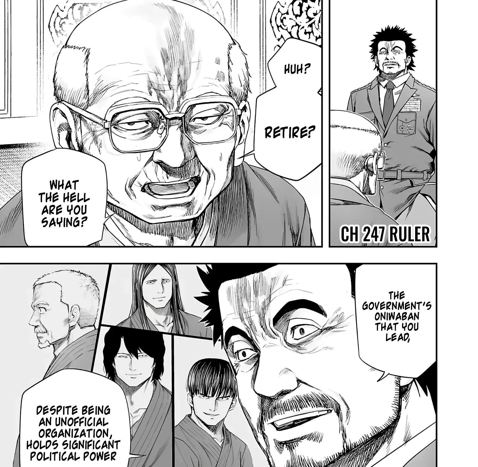Tsuyoshi Zinmanga X Chapter 247 Page 1