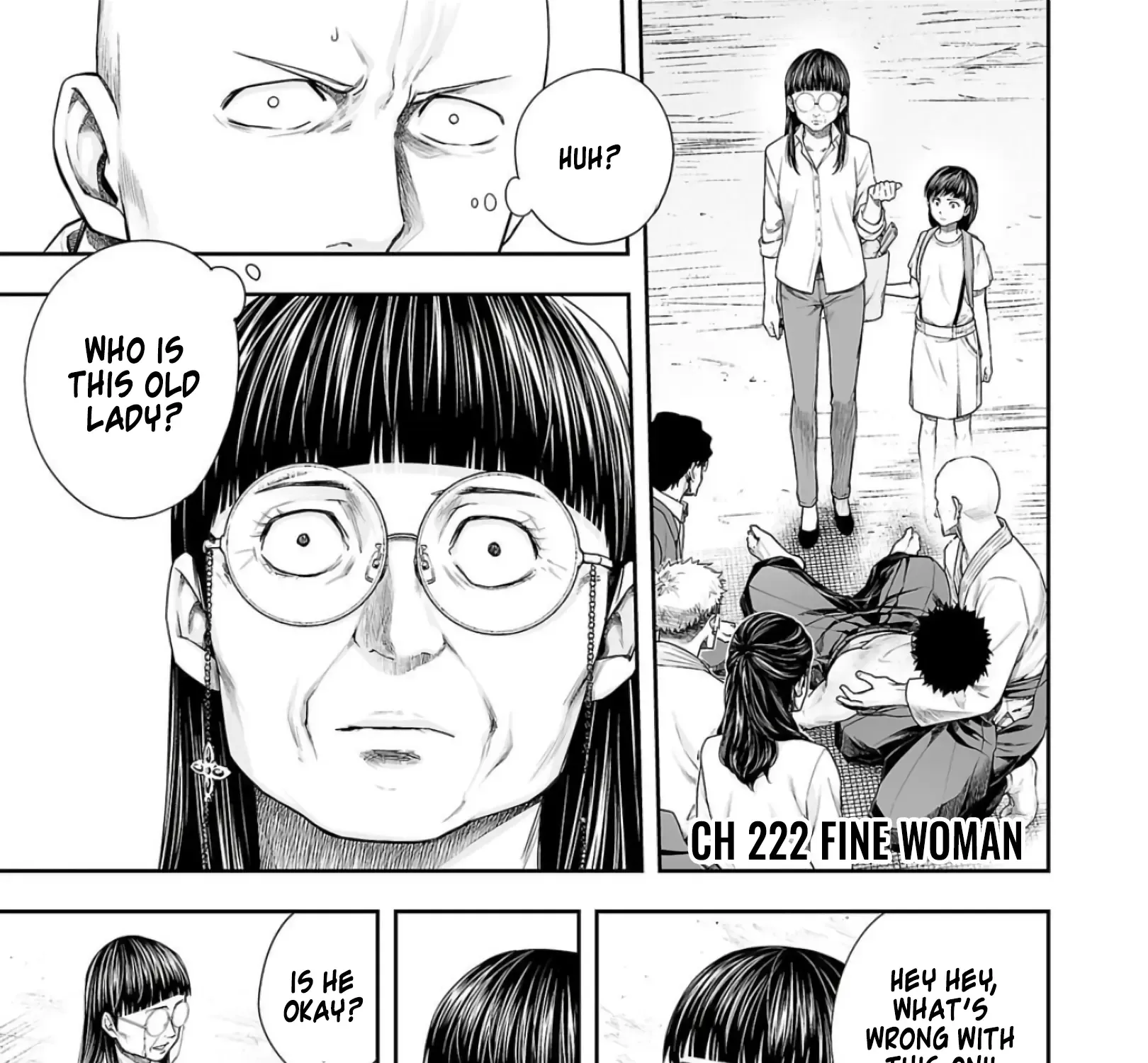 Tsuyoshi Zinmanga X Chapter 222 Page 1