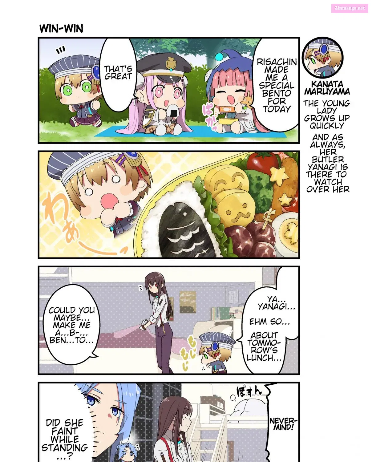 Heaven Burns Red Official 4-Koma Zinmanga X Chapter 147 Page 1