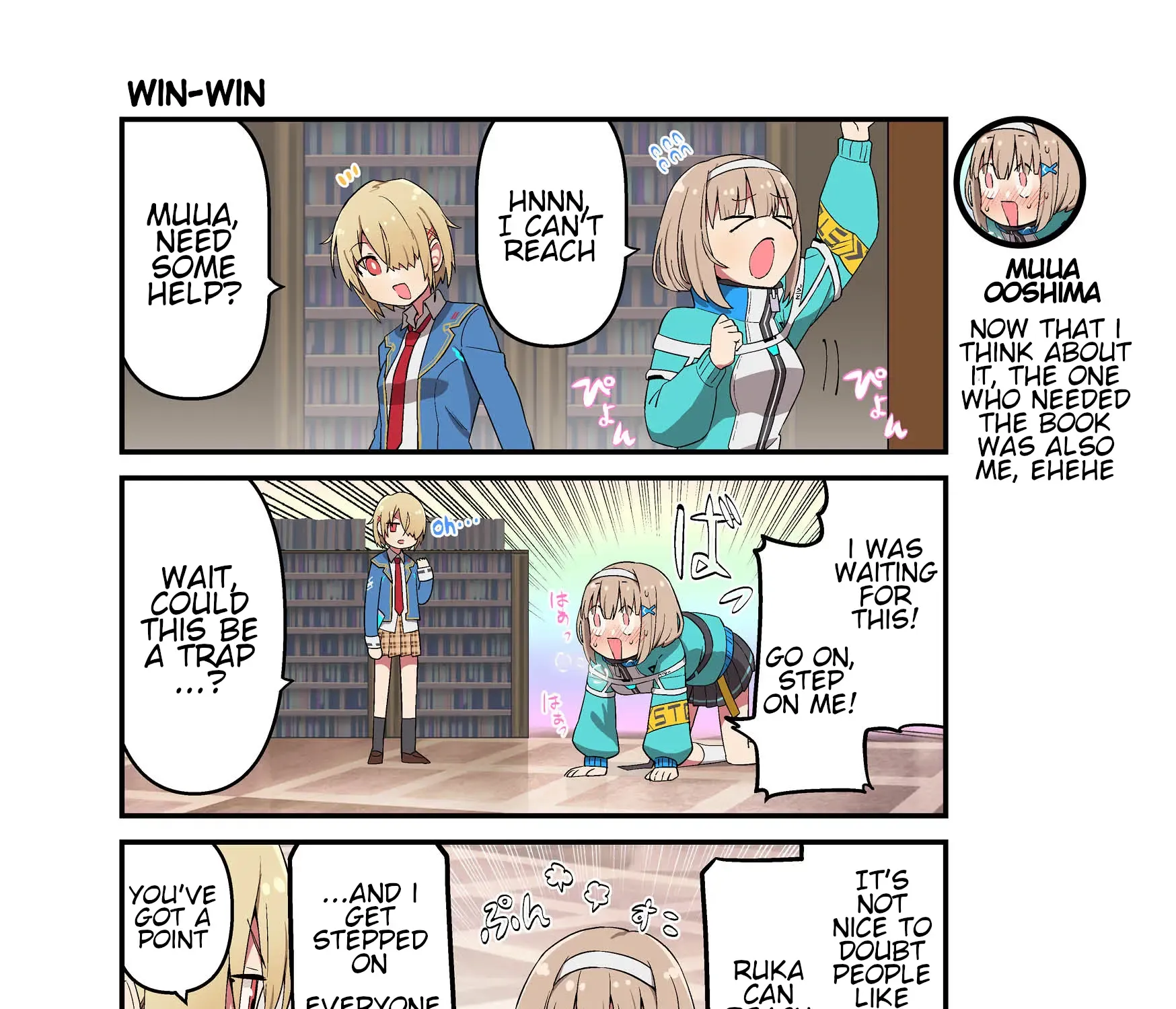 Heaven Burns Red Official 4-Koma Zinmanga X Chapter 139 Page 1