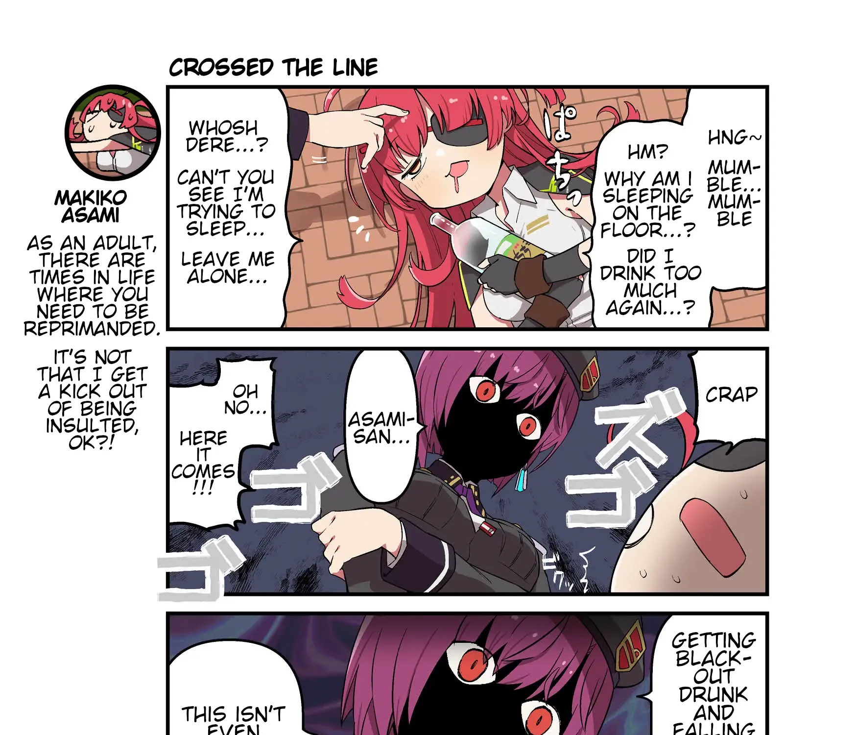 Heaven Burns Red Official 4-Koma Zinmanga X Chapter 134 Page 1