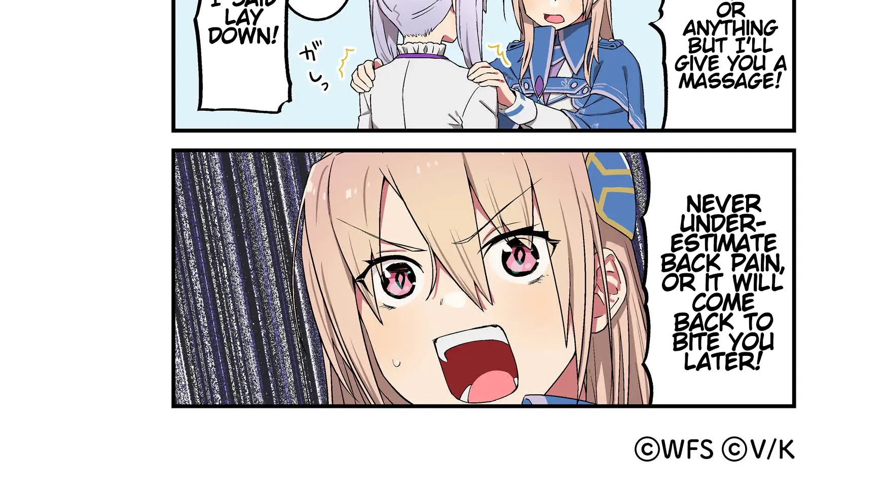 Heaven Burns Red Official 4-Koma Zinmanga X Chapter 81 Page 2