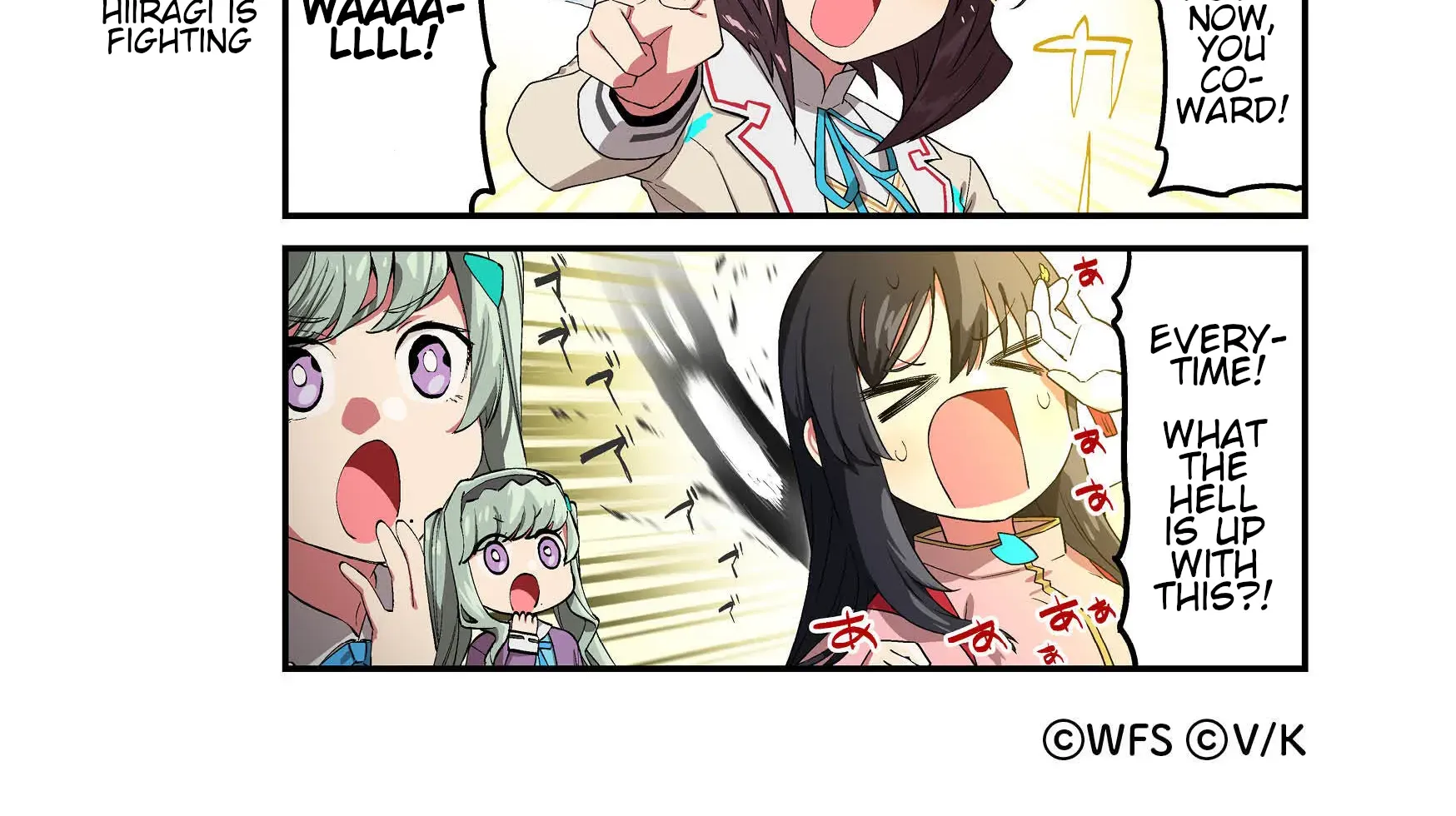 Heaven Burns Red Official 4-Koma Zinmanga X Chapter 53 Page 2