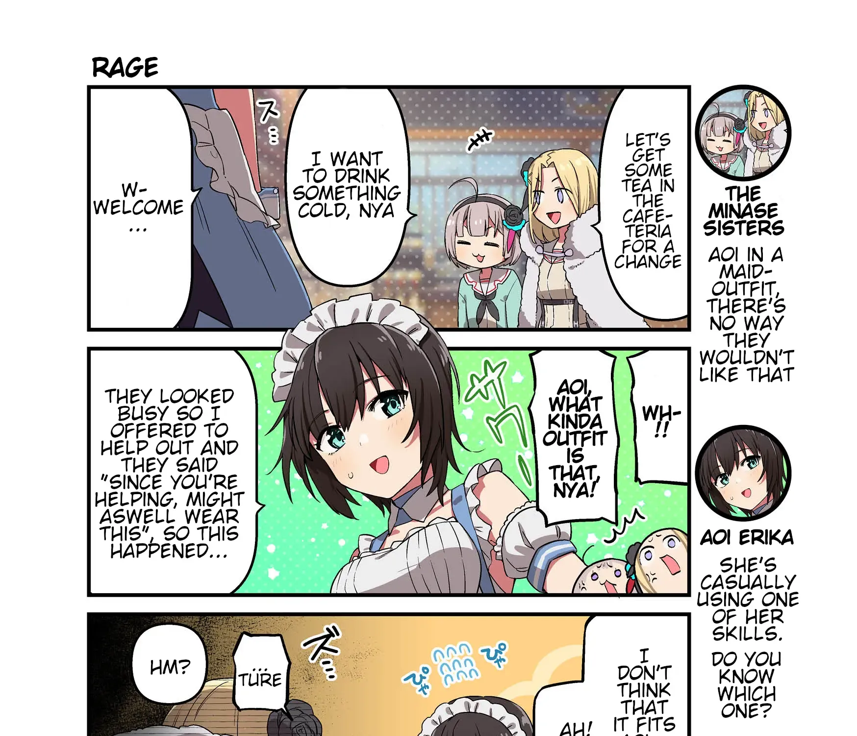 Heaven Burns Red Official 4-Koma Zinmanga X Chapter 45 Page 1