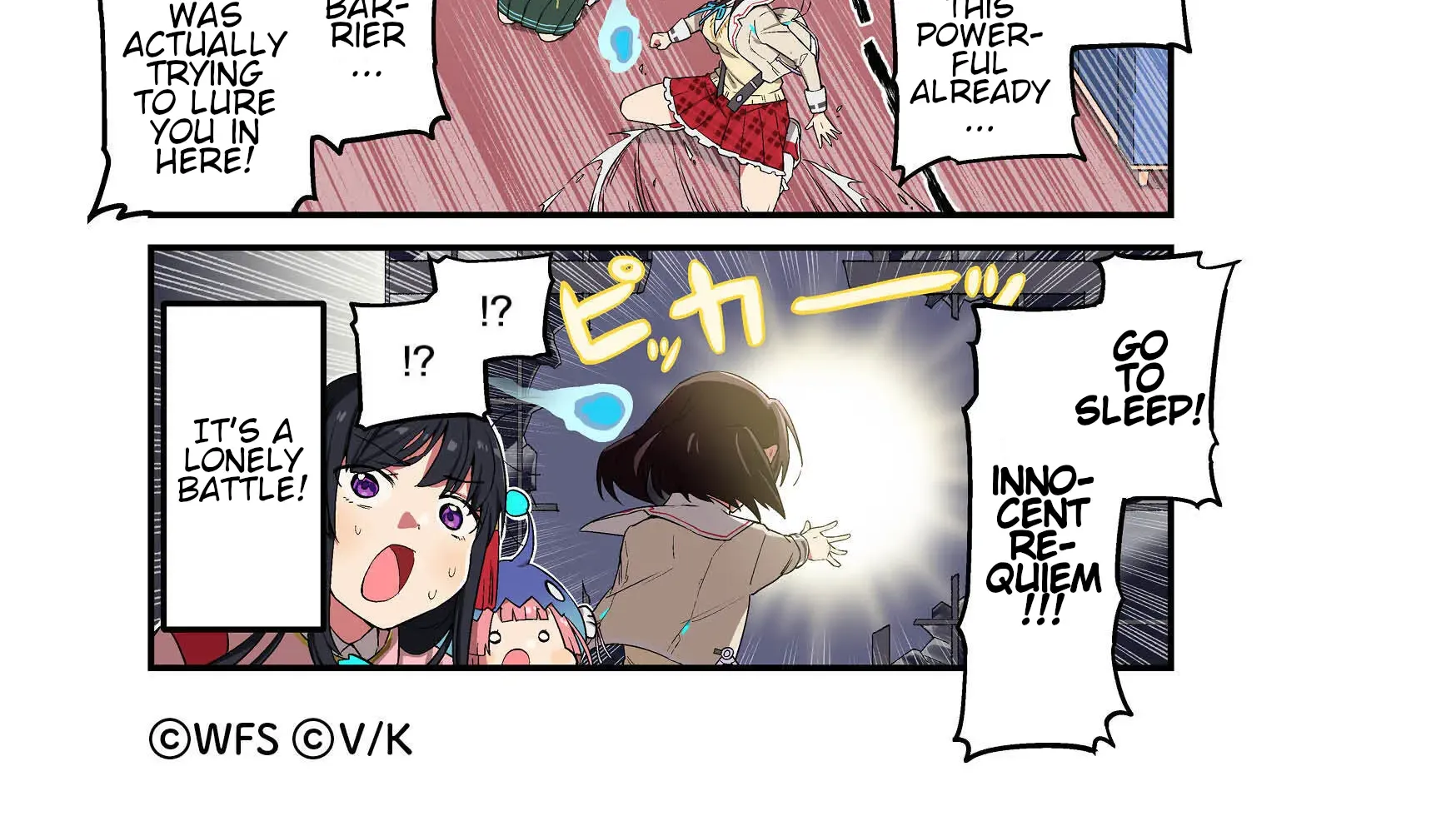 Heaven Burns Red Official 4-Koma Zinmanga X Chapter 43 Page 2