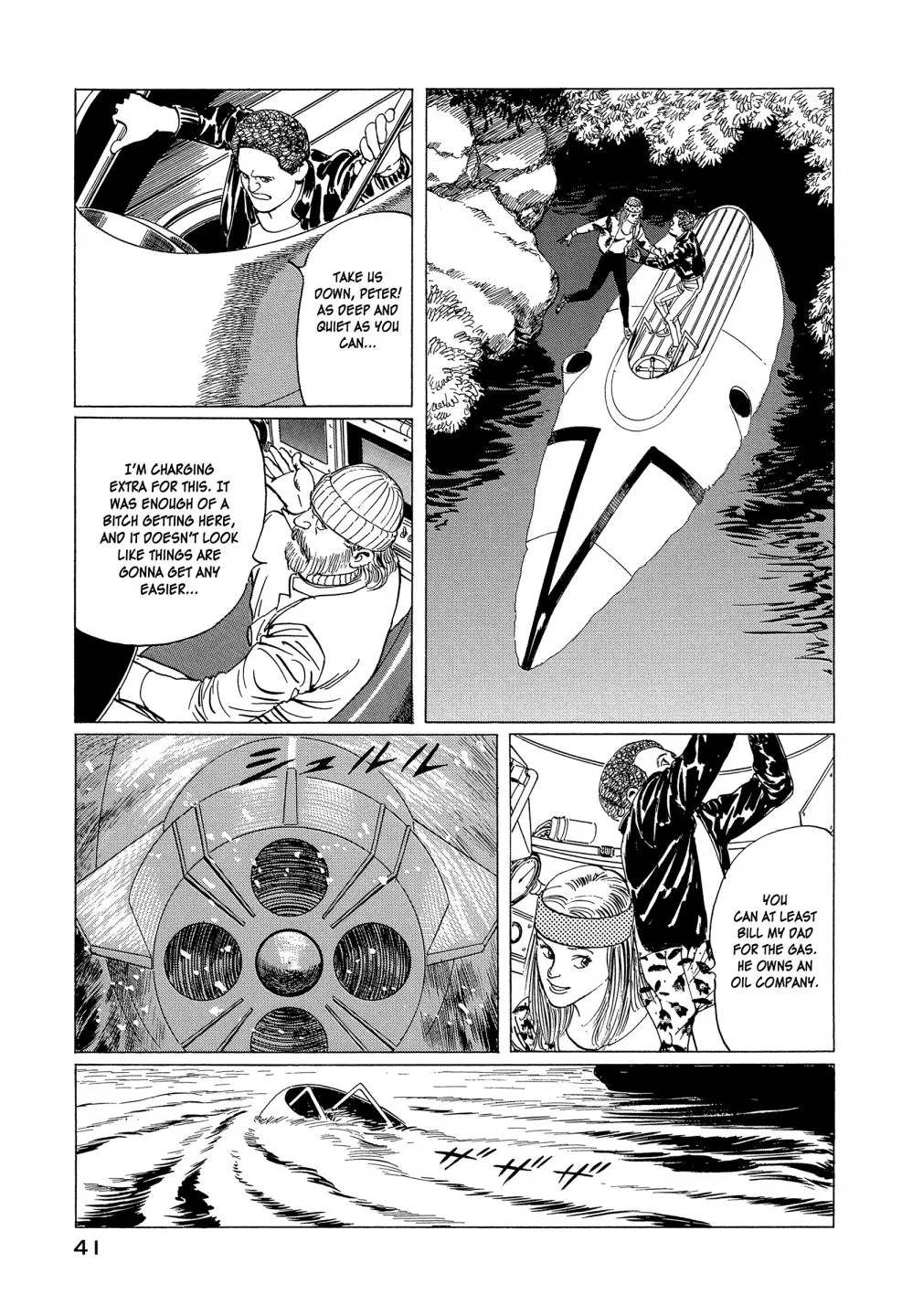 The Blue World Zinmanga X Chapter 1 Page 40