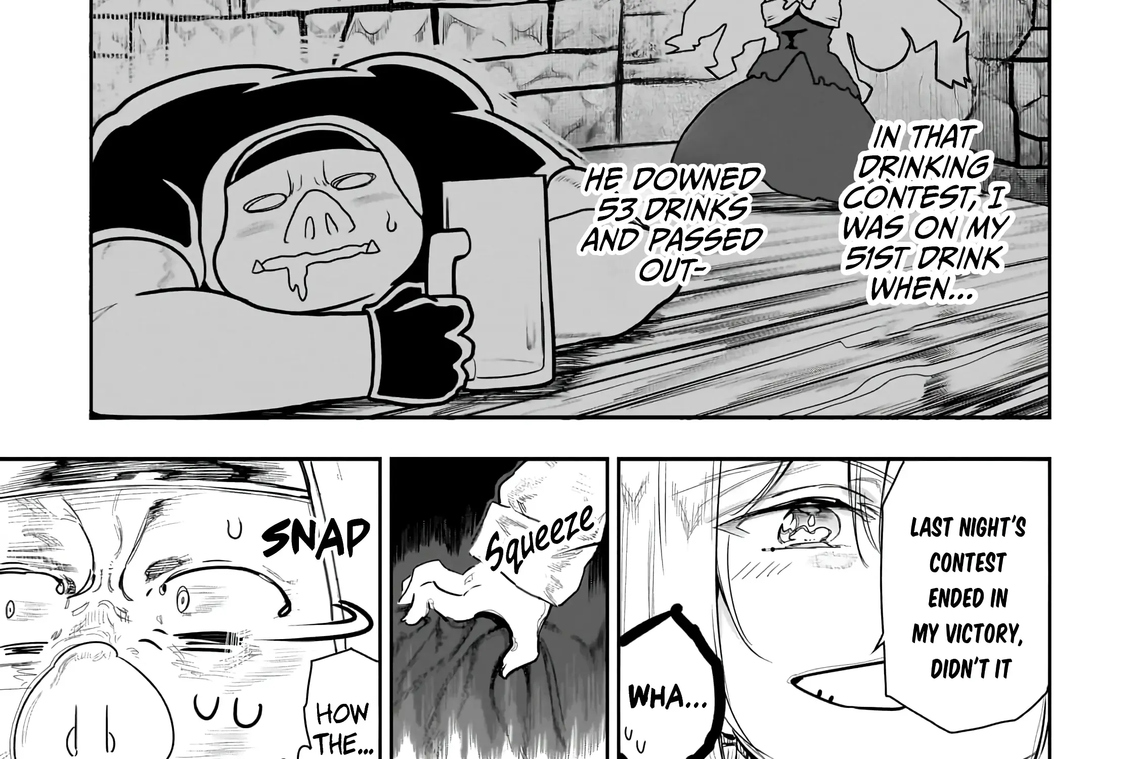 Orc no Shuhai ni Shukufuku wo Zinmanga X Chapter 3 Page 12