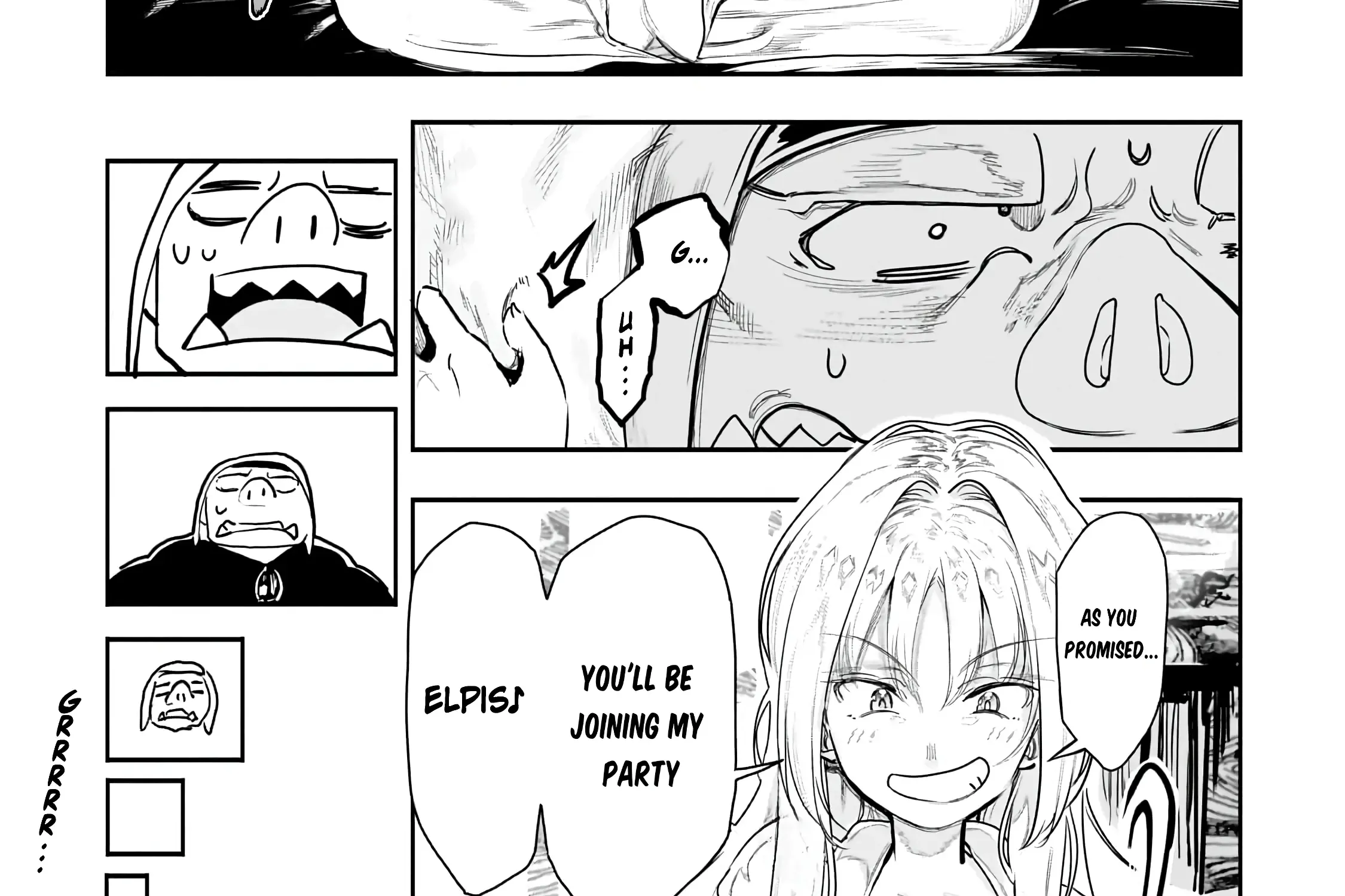 Orc no Shuhai ni Shukufuku wo Zinmanga X Chapter 3 Page 18