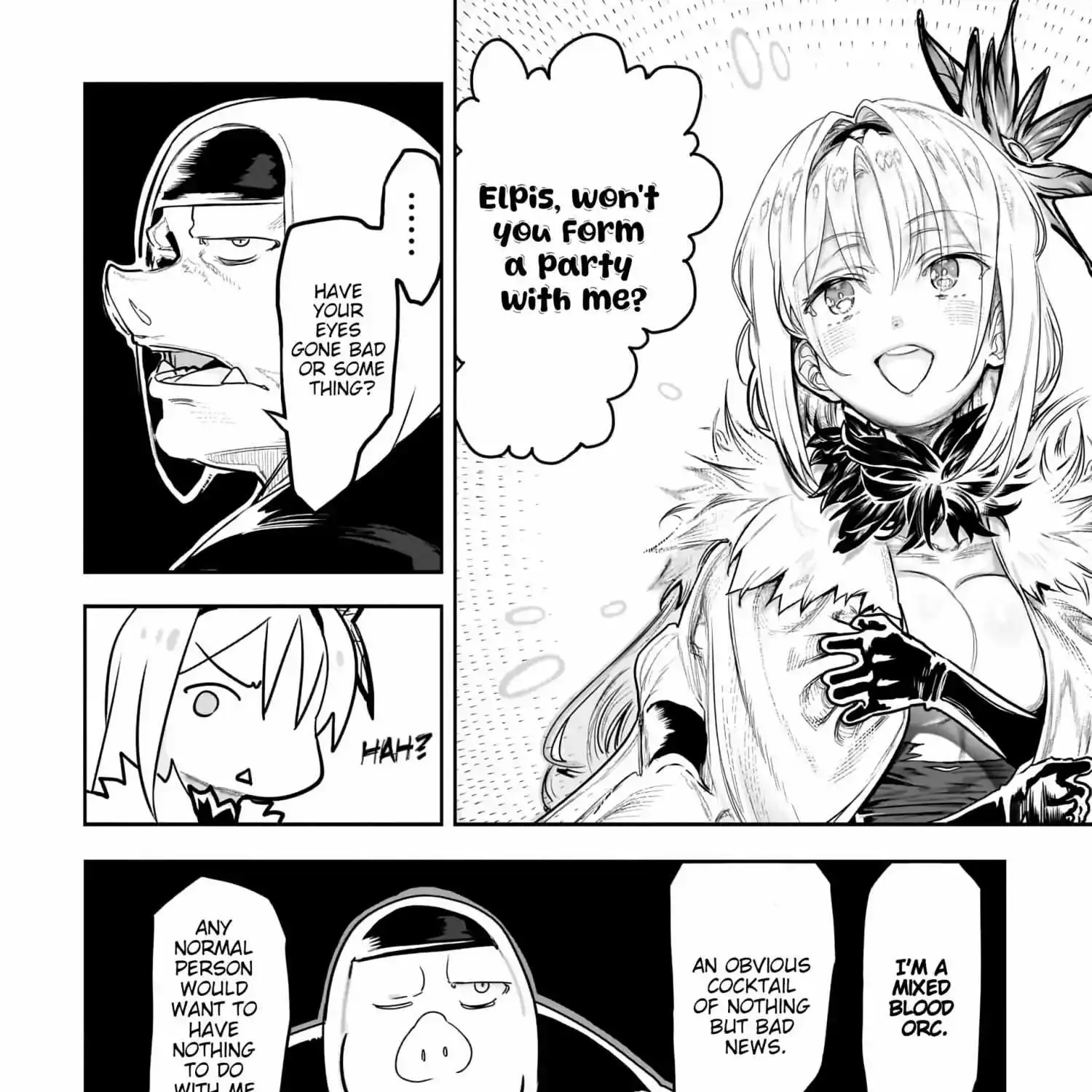 Orc no Shuhai ni Shukufuku wo Zinmanga X Chapter 1 Page 93