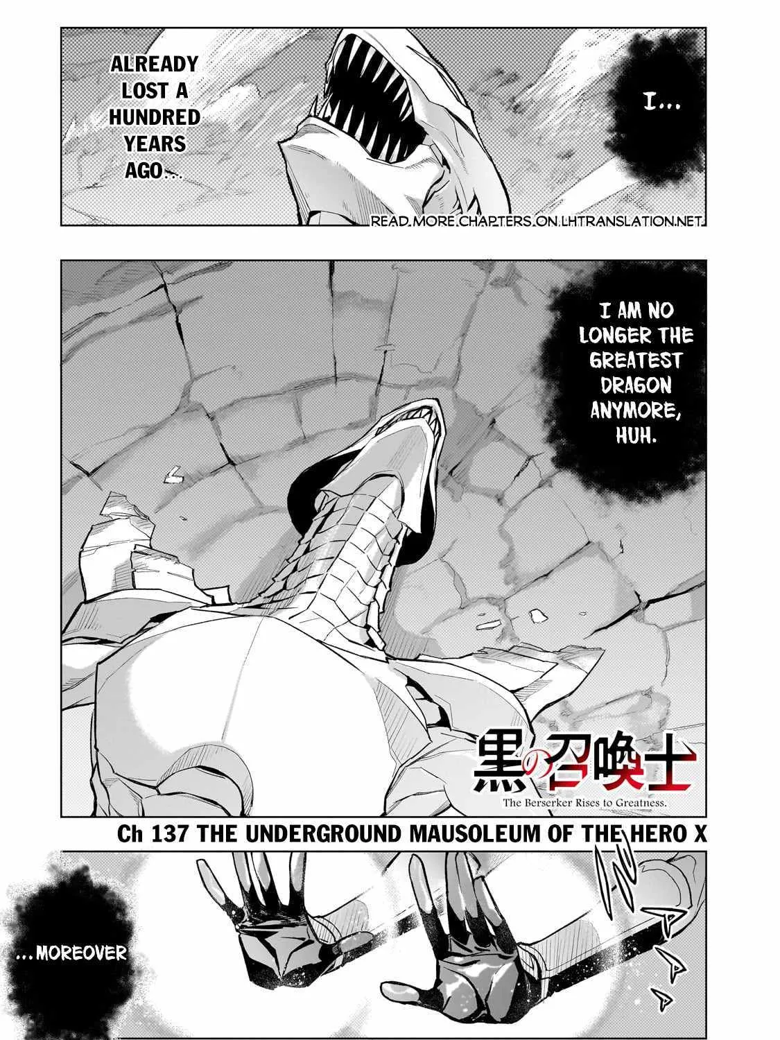 Kuro No Shoukanshi Zinmanga X Chapter 137 Page 3