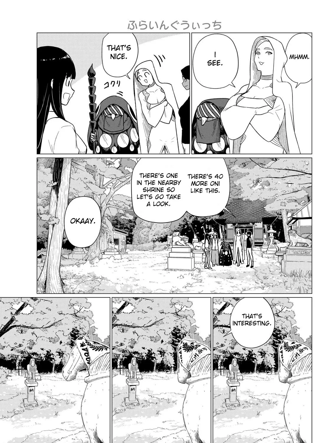 Flying Witch (Ishizuka Chihiro) Zinmanga X Chapter 75 Page 45