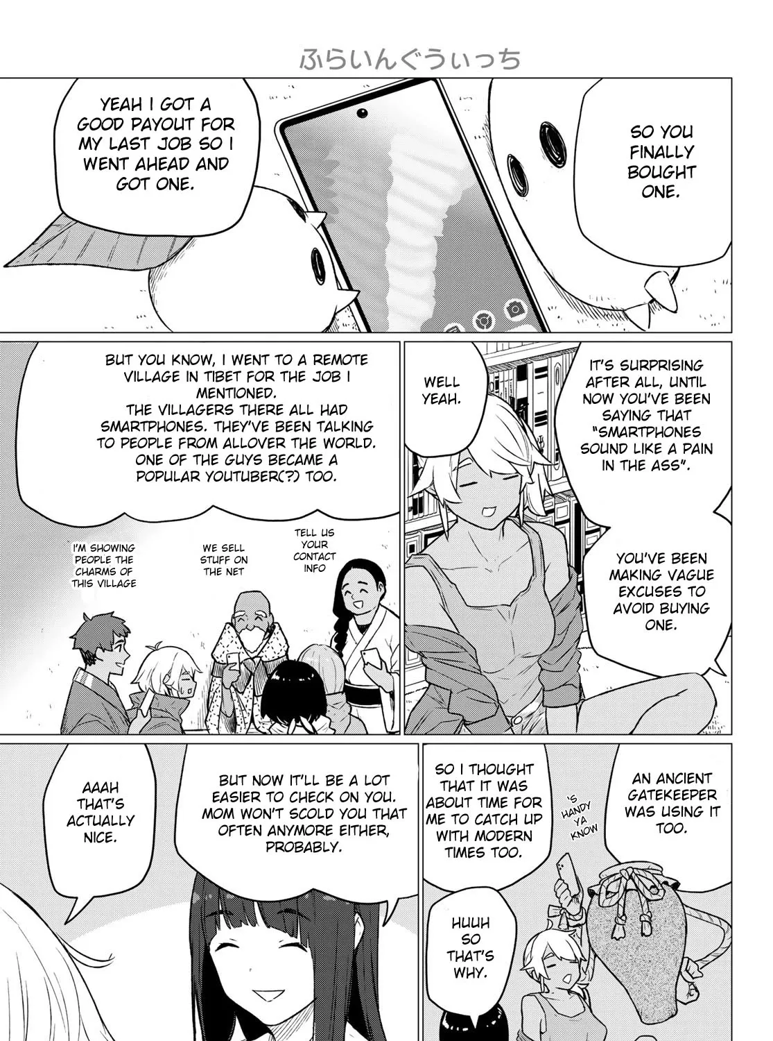 Flying Witch (Ishizuka Chihiro) Zinmanga X Chapter 72 Page 5