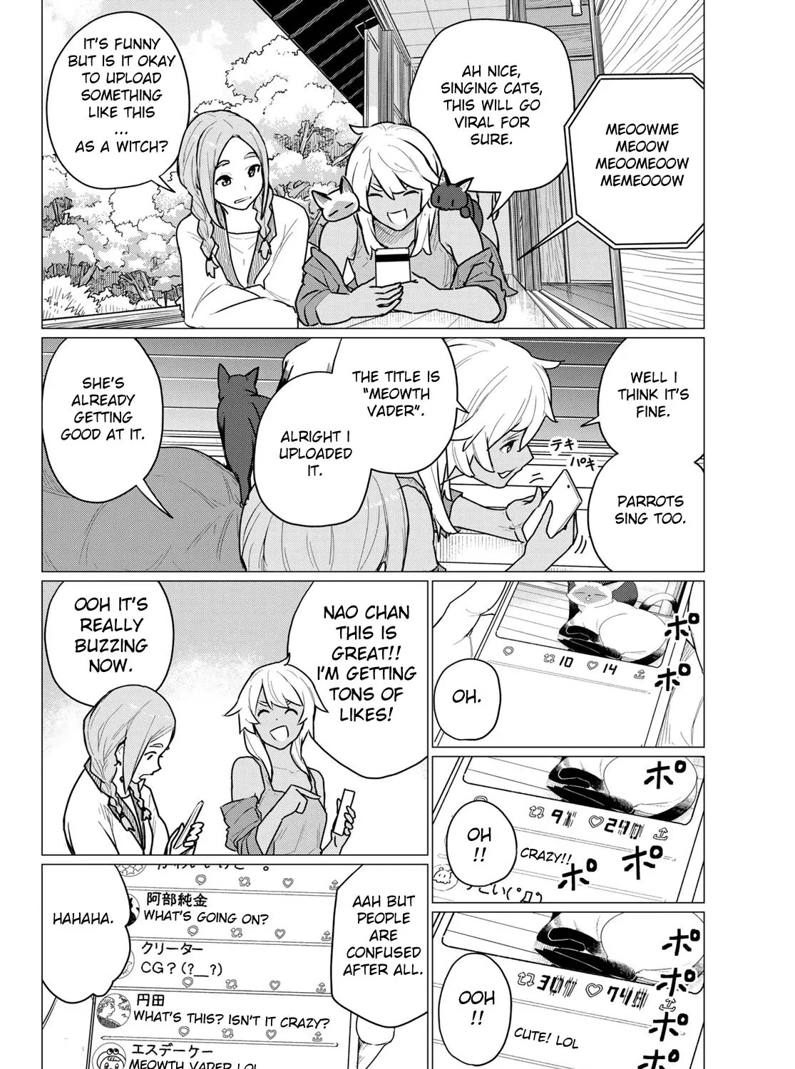 Flying Witch (Ishizuka Chihiro) Zinmanga X Chapter 72 Page 35