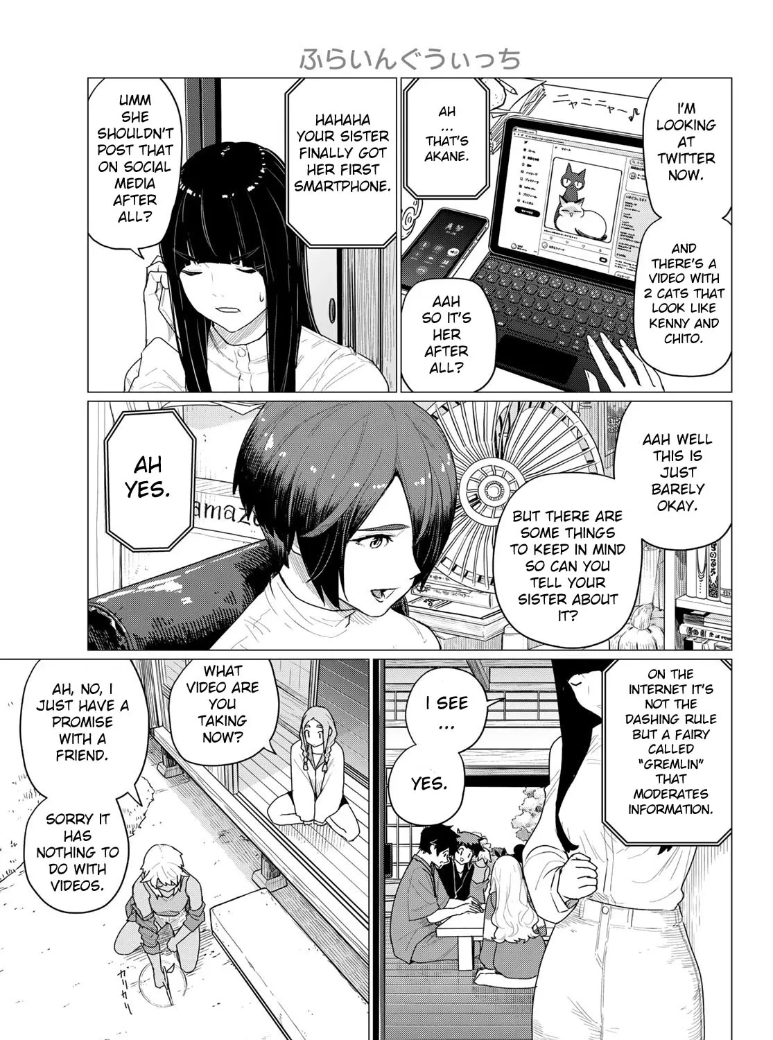 Flying Witch (Ishizuka Chihiro) Zinmanga X Chapter 72 Page 41