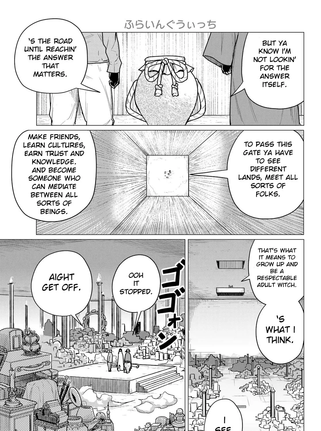 Flying Witch (Ishizuka Chihiro) Zinmanga X Chapter 70 Page 61
