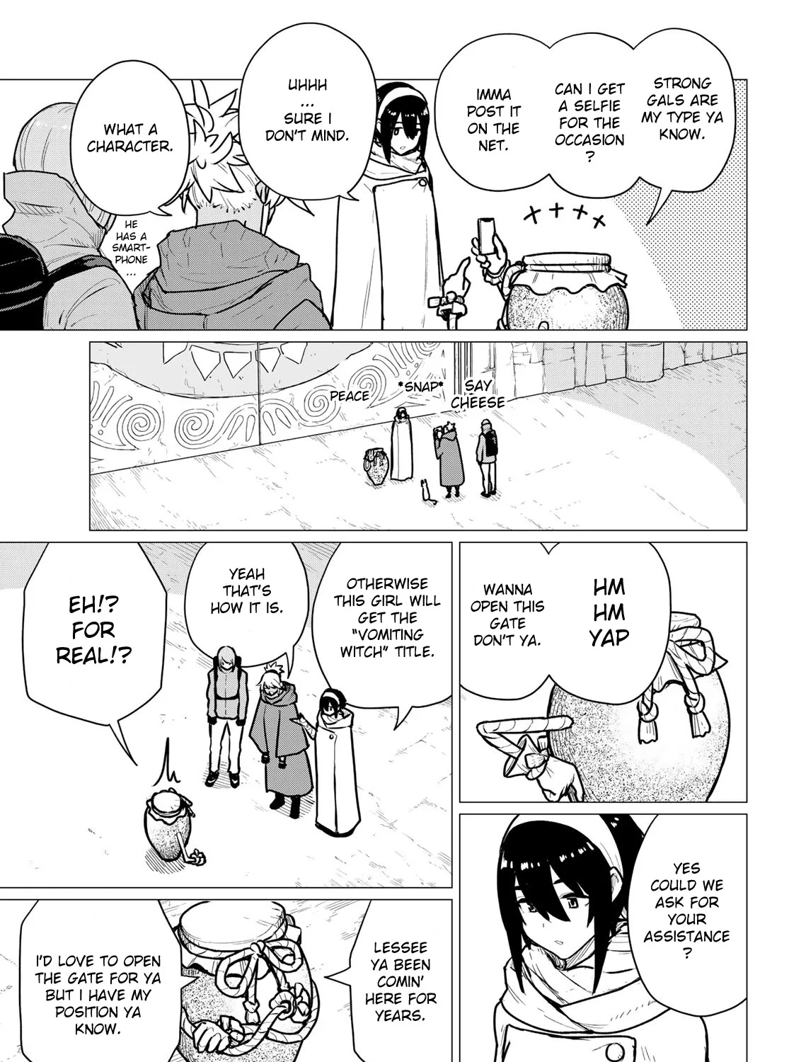Flying Witch (Ishizuka Chihiro) Zinmanga X Chapter 69 Page 35