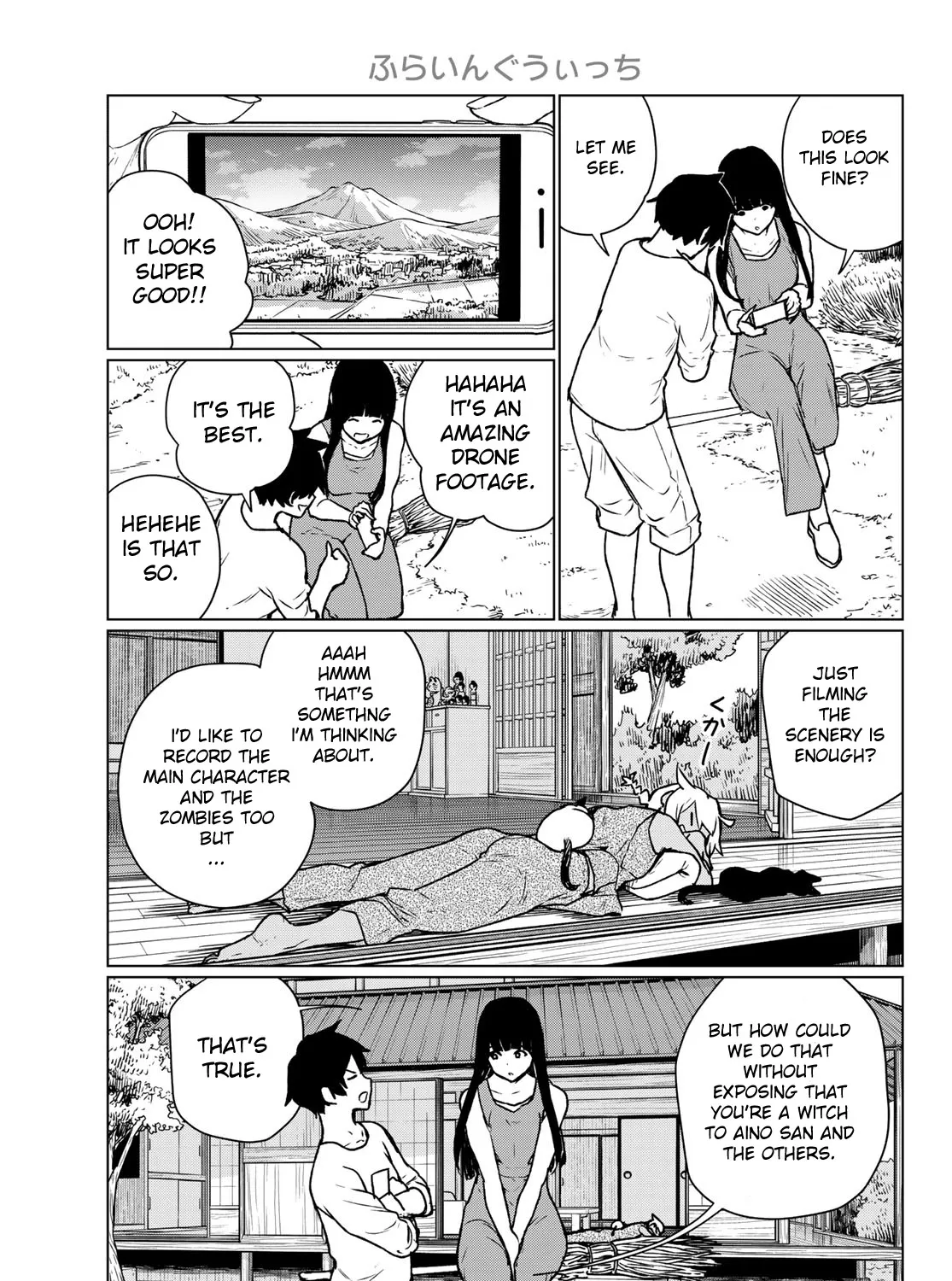 Flying Witch (Ishizuka Chihiro) Zinmanga X Chapter 66 Page 17