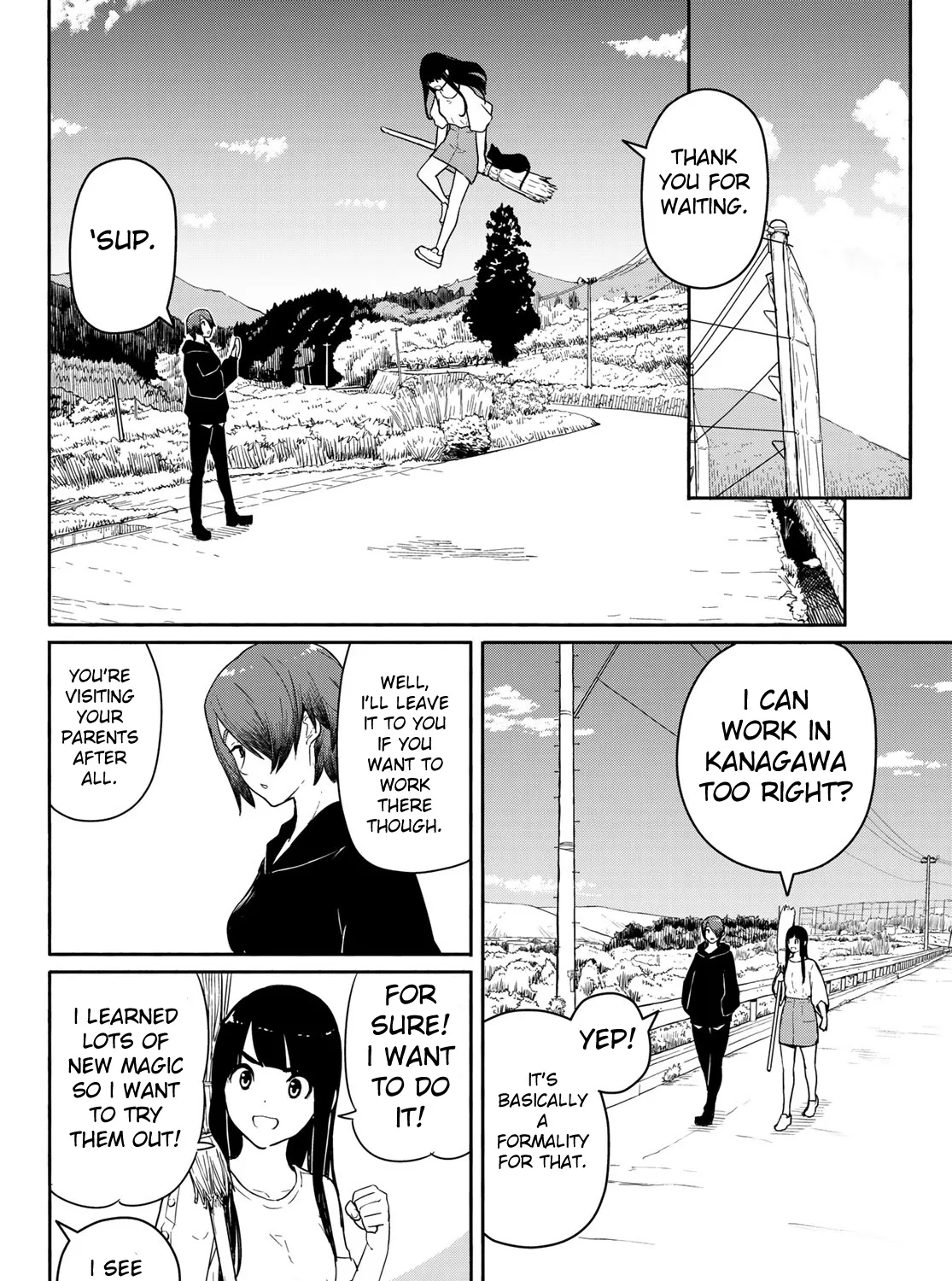 Flying Witch (Ishizuka Chihiro) Zinmanga X Chapter 56 Page 15