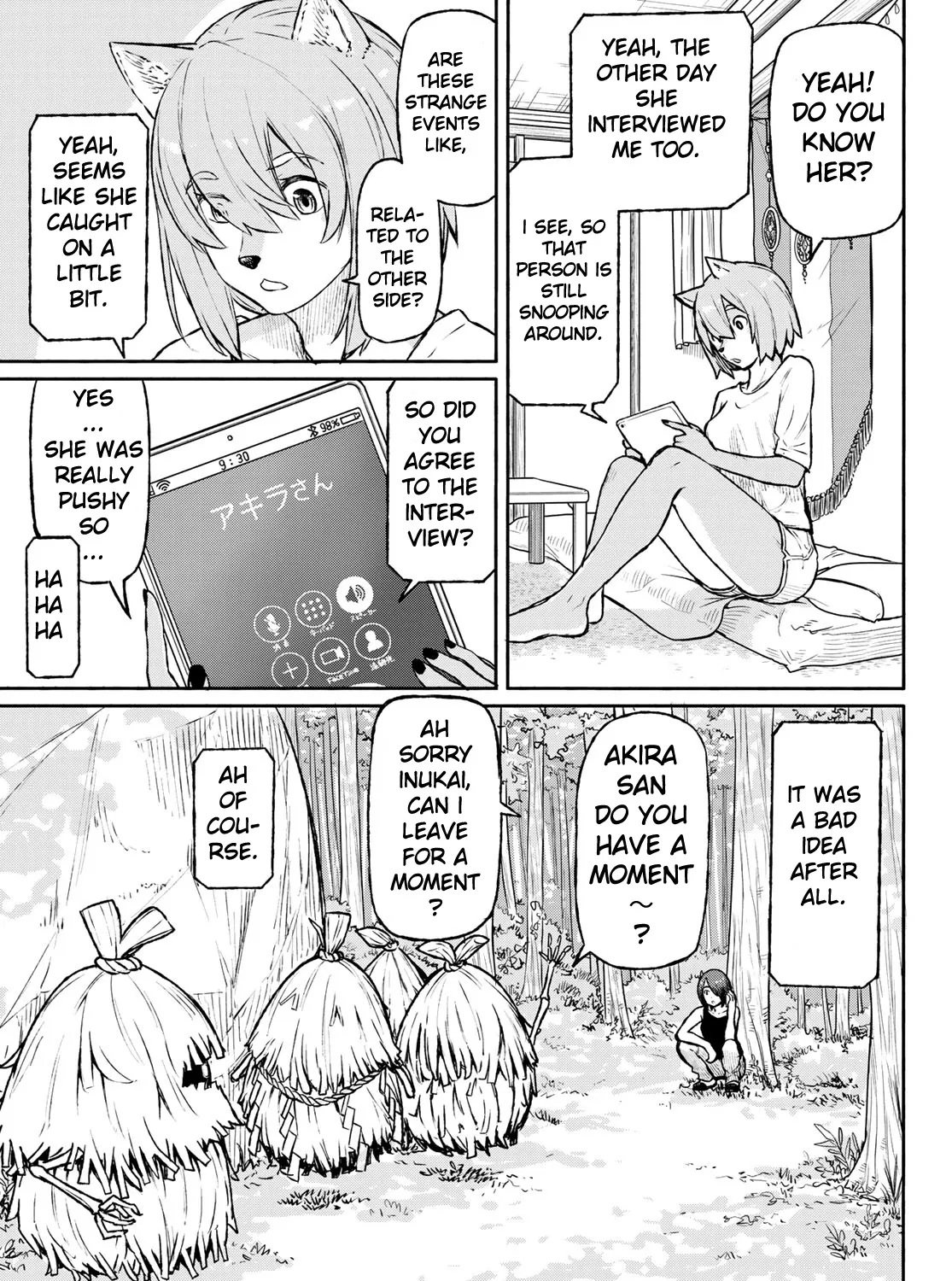 Flying Witch (Ishizuka Chihiro) Zinmanga X Chapter 49 Page 5