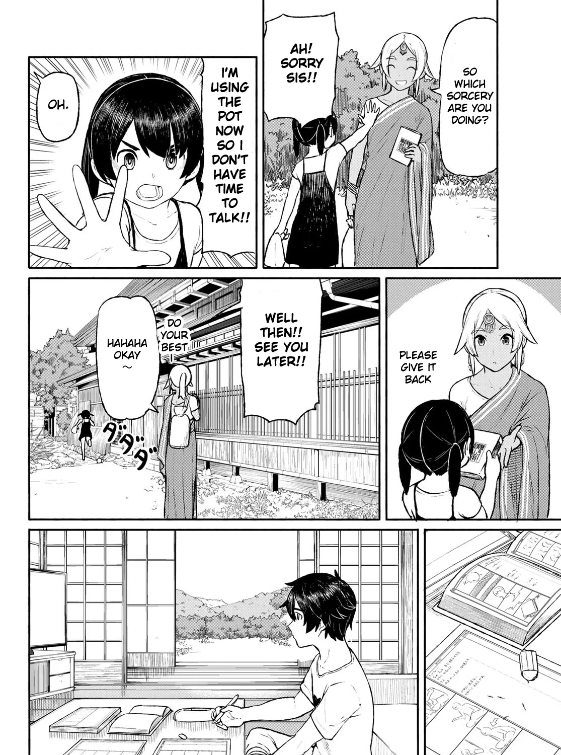 Flying Witch (Ishizuka Chihiro) Zinmanga X Chapter 46 Page 7