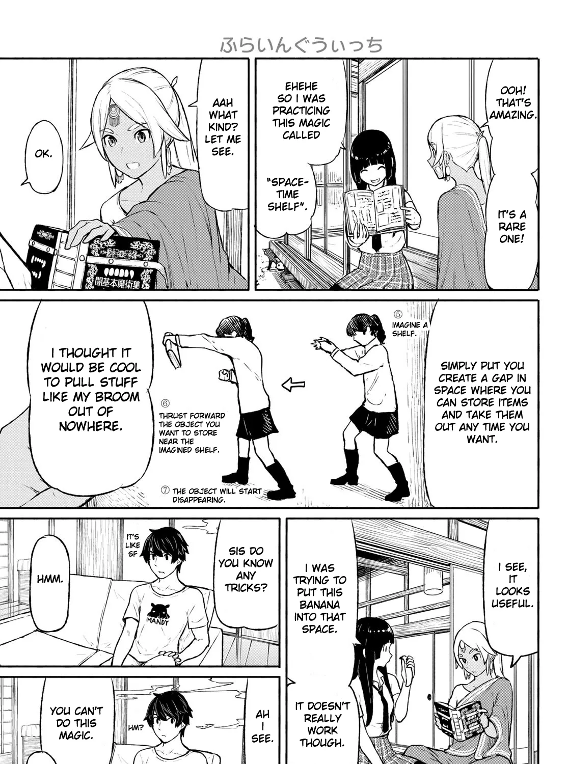 Flying Witch (Ishizuka Chihiro) Zinmanga X Chapter 46 Page 17