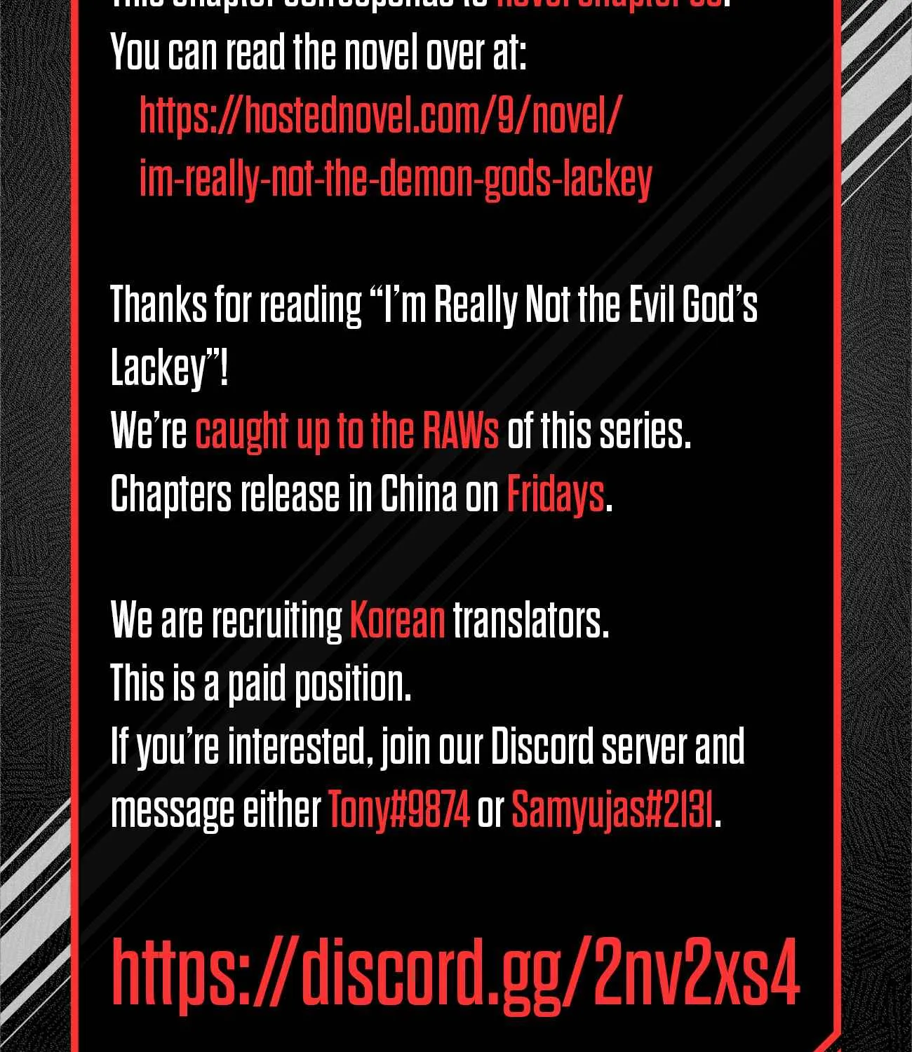 I’m Really Not The Demon God’s Lackey Zinmanga X Chapter 36 Page 161