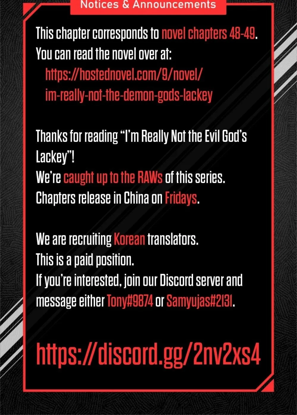 I’m Really Not The Demon God’s Lackey Zinmanga X Chapter 24 Page 122