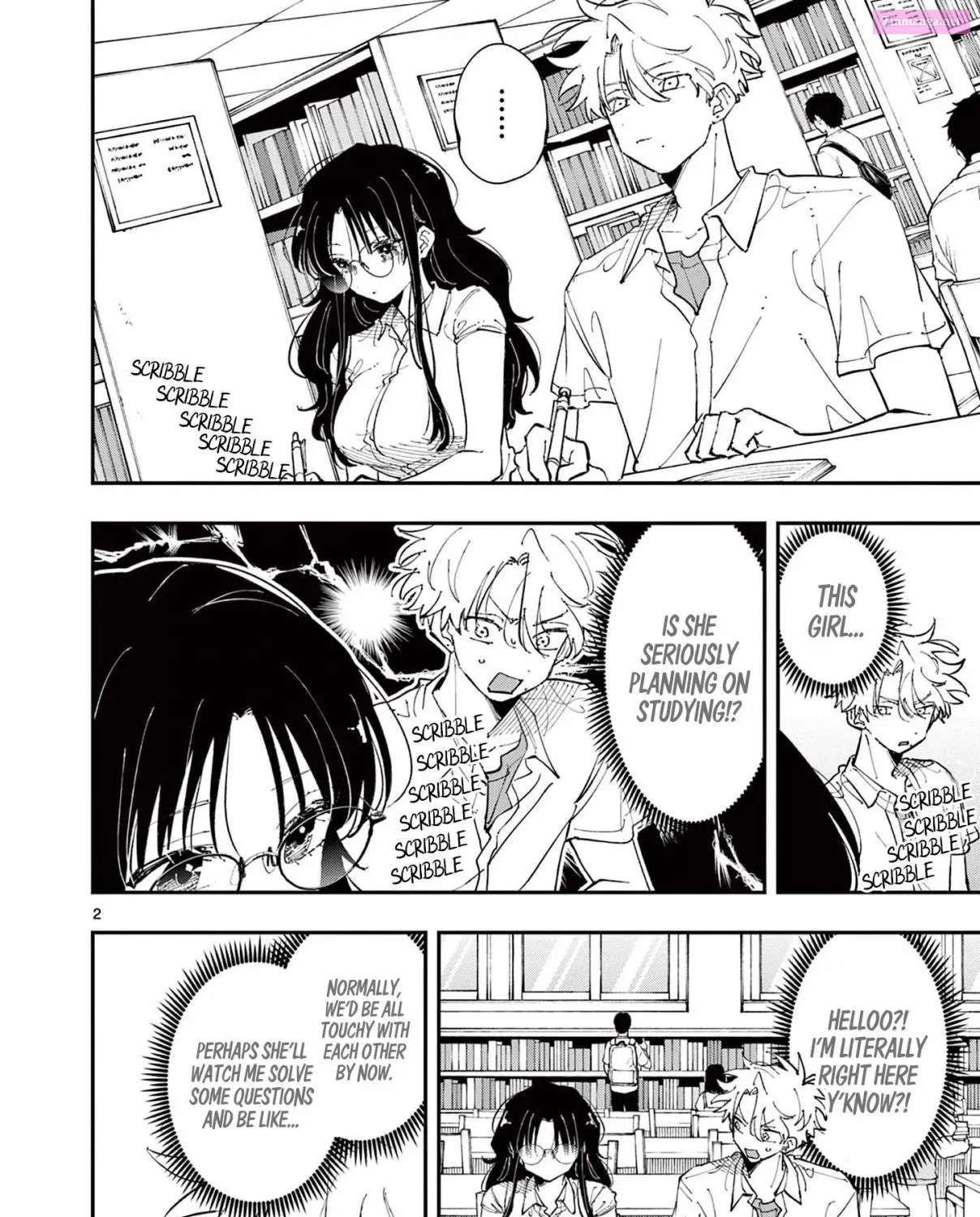 Tonari no Seki no Yatsu ga Souiu Me de Mitekuru Zinmanga X Chapter 36 Page 3