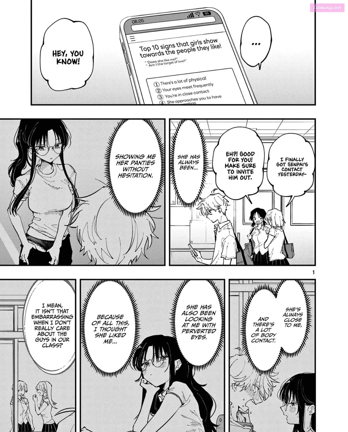 Tonari no Seki no Yatsu ga Souiu Me de Mitekuru Zinmanga X Chapter 15 Page 1