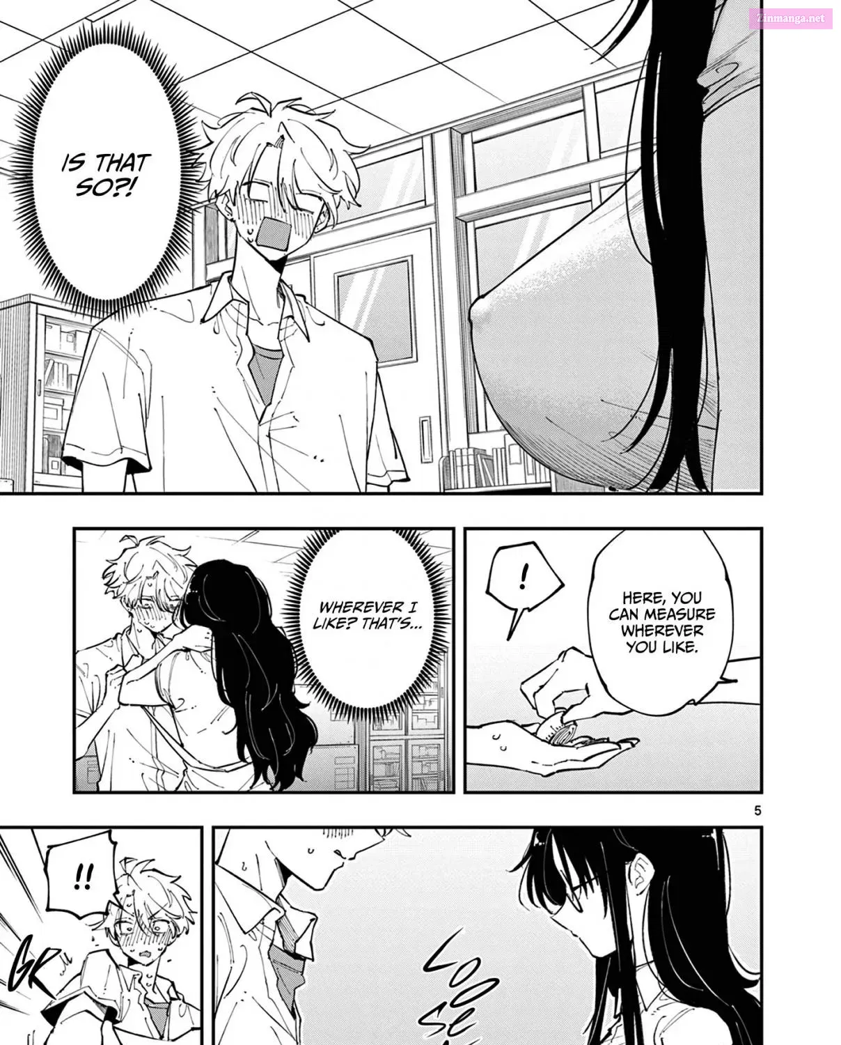 Tonari no Seki no Yatsu ga Souiu Me de Mitekuru Zinmanga X Chapter 14 Page 9