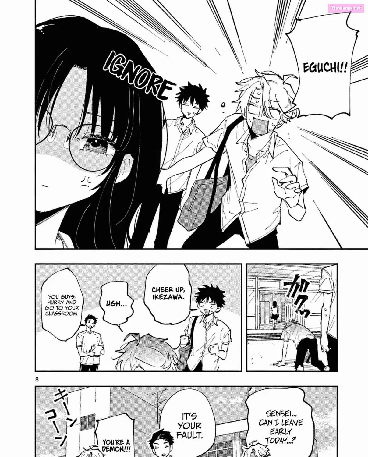 Tonari no Seki no Yatsu ga Souiu Me de Mitekuru Zinmanga X Chapter 8 Page 15