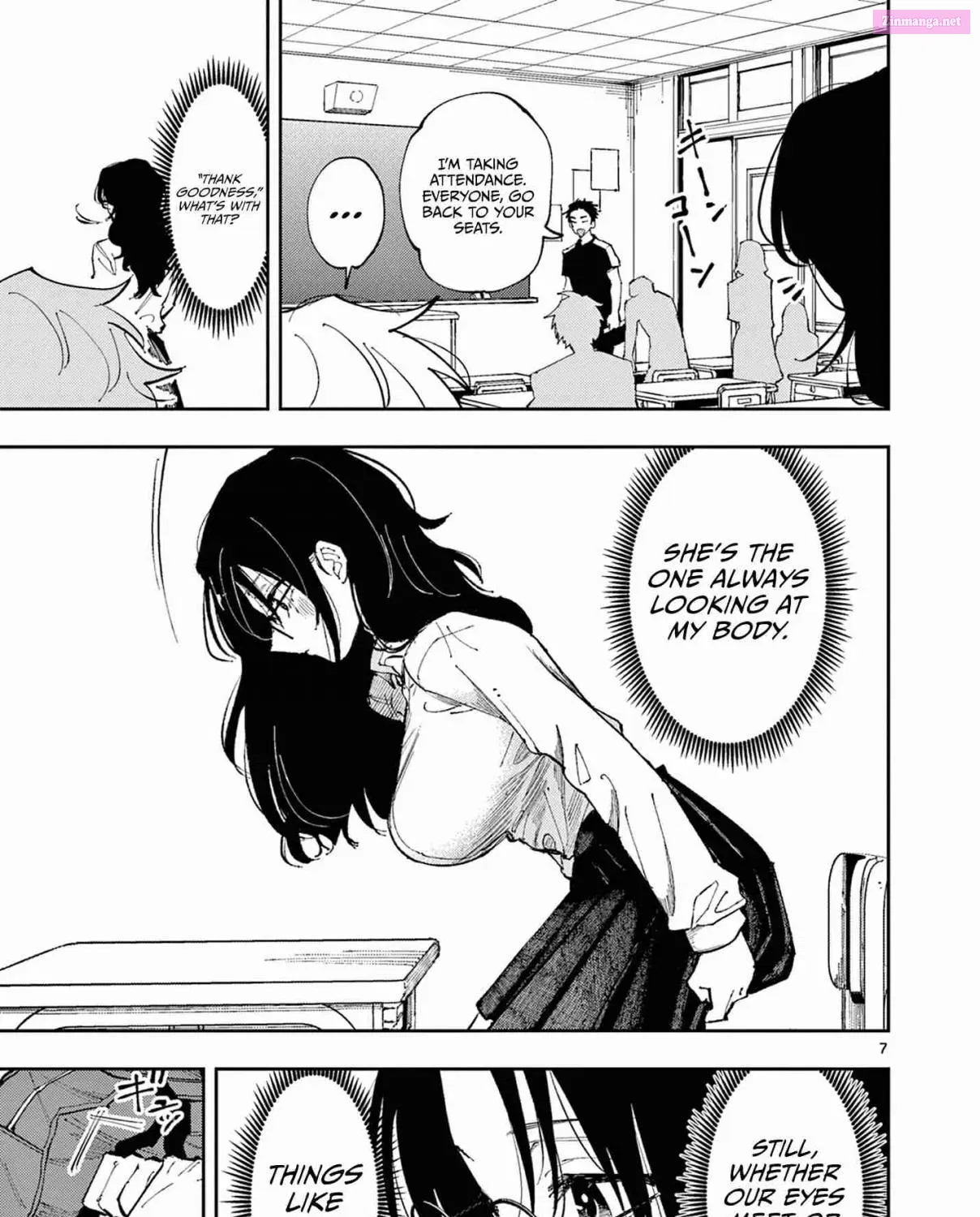 Tonari no Seki no Yatsu ga Souiu Me de Mitekuru Zinmanga X Chapter 7 Page 13