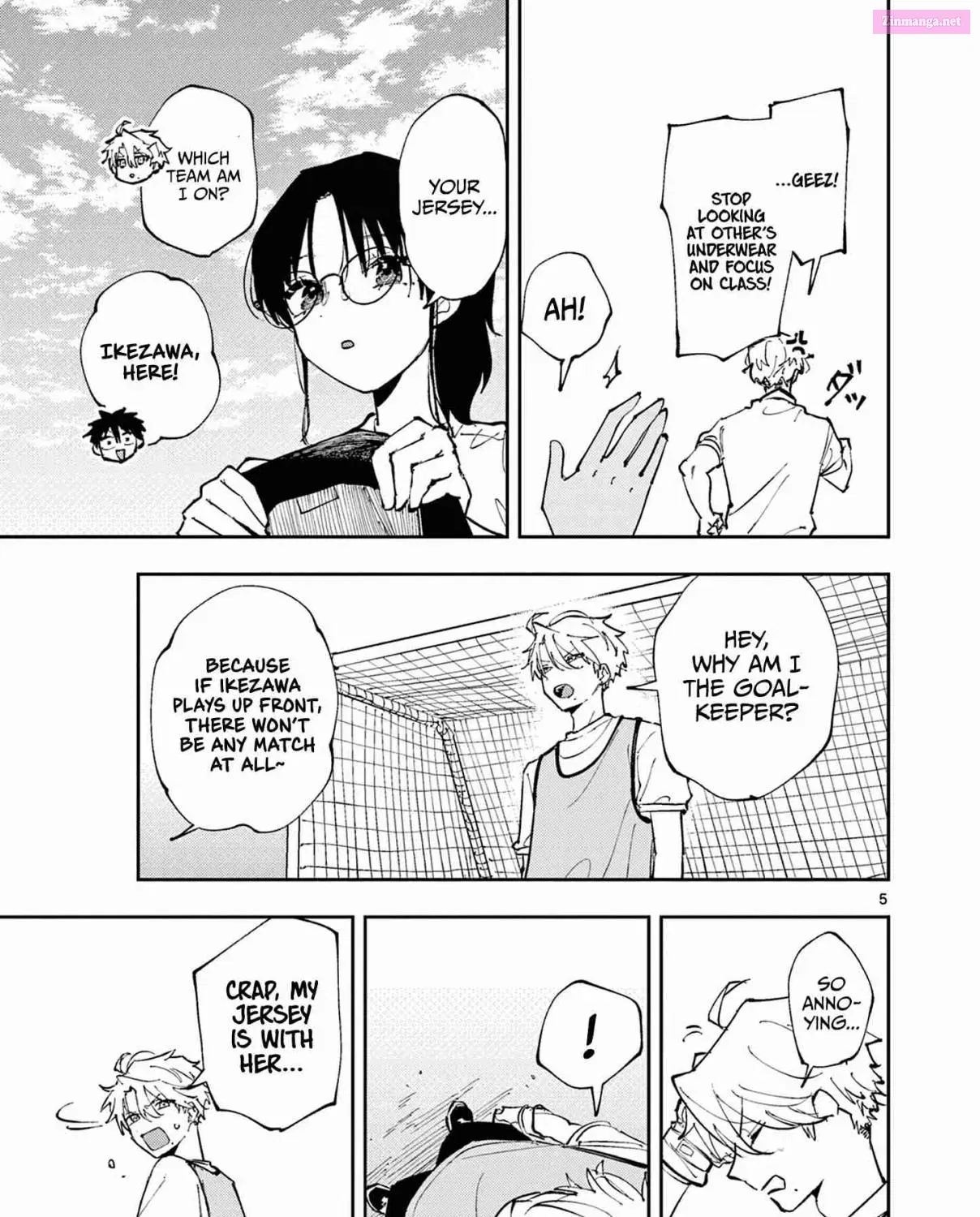Tonari no Seki no Yatsu ga Souiu Me de Mitekuru Zinmanga X Chapter 4 Page 9