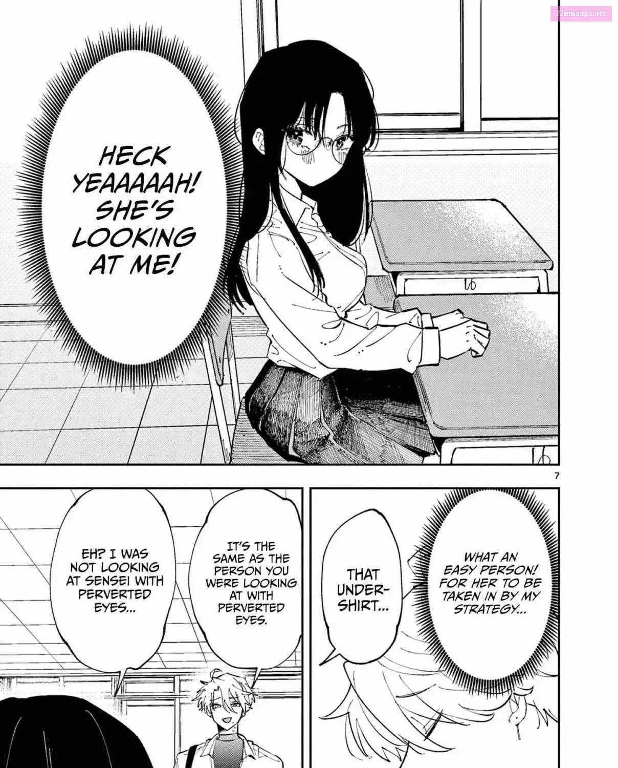 Tonari no Seki no Yatsu ga Souiu Me de Mitekuru Zinmanga X Chapter 3 Page 13