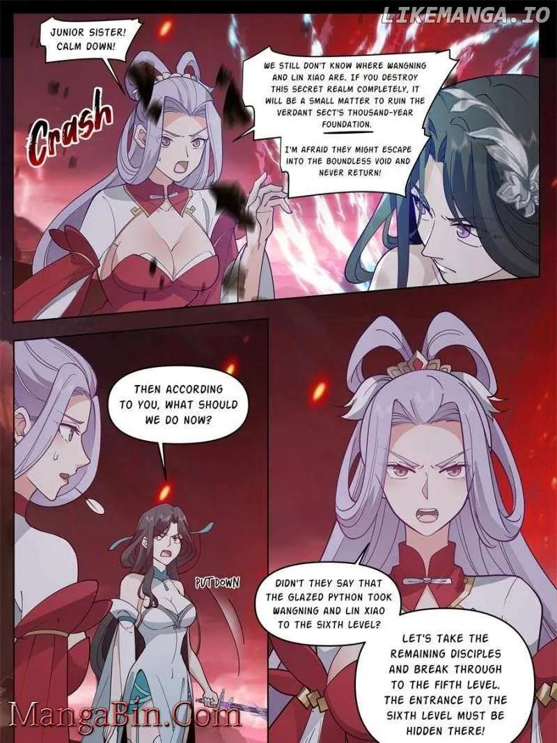 The Great Villain Senior Brother And All Of His Yandere Junior Sisters Zinmanga X Chapter 111 Page 16