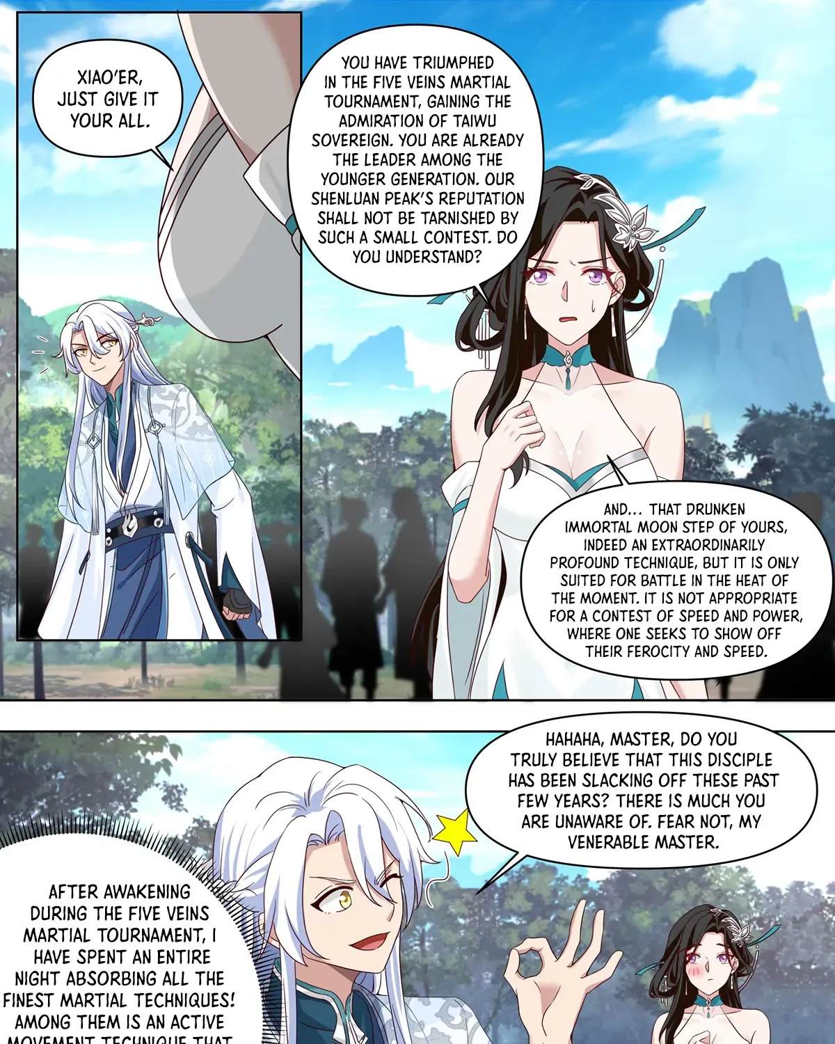 The Great Villain Senior Brother And All Of His Yandere Junior Sisters Zinmanga X Chapter 104 Page 7
